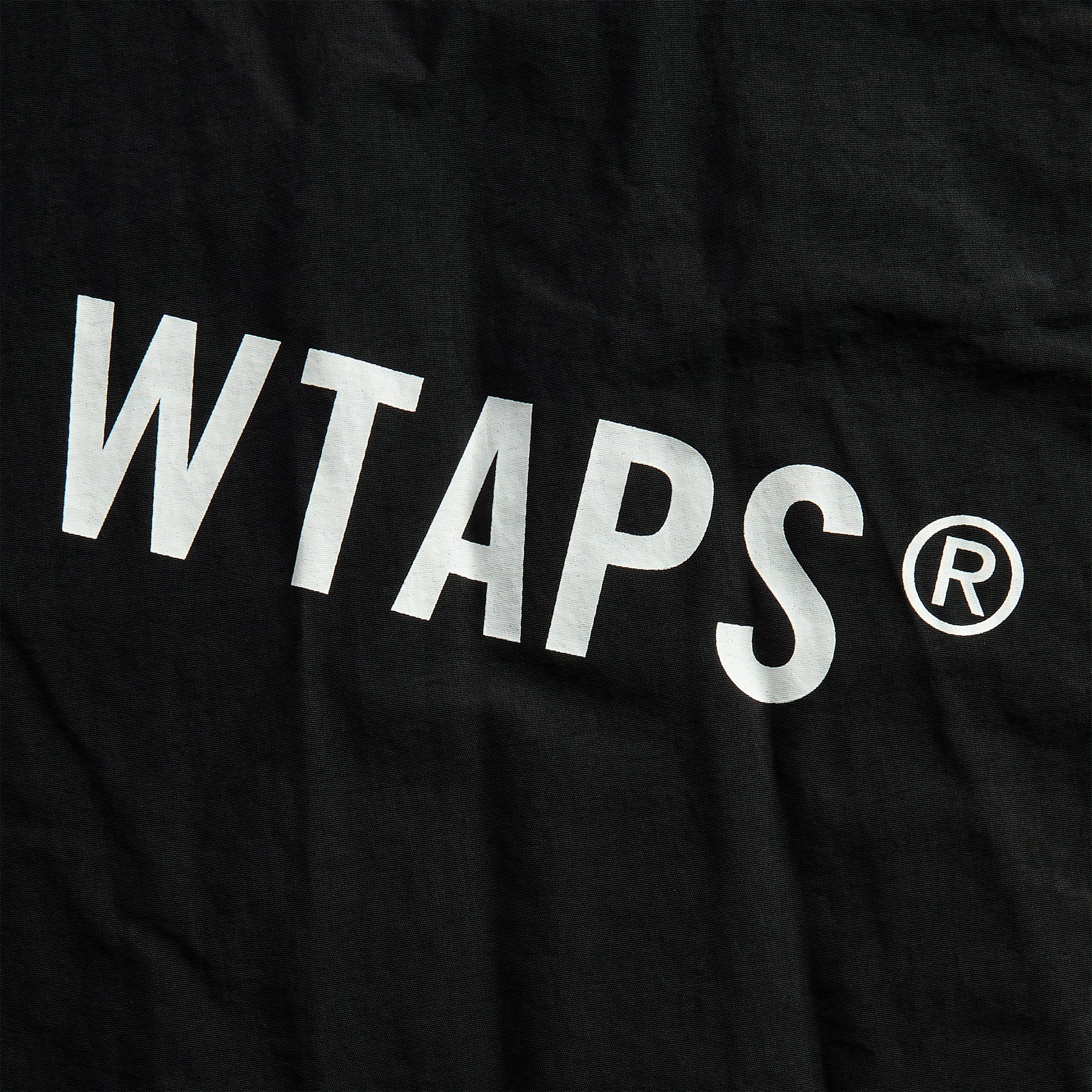 WTAPS Nylon Tussah Pertex® Track Jacket - Black - Image 3