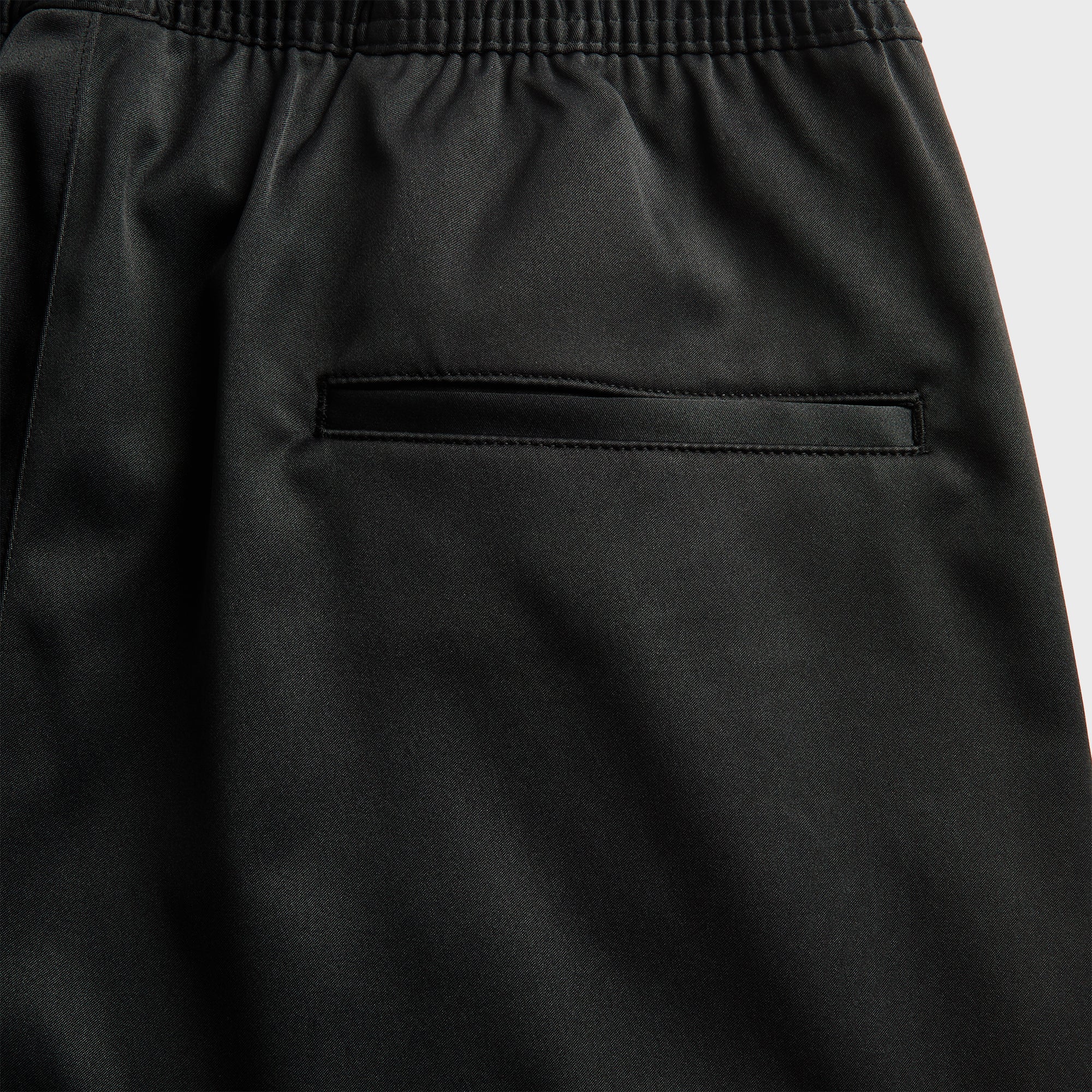 WTAPS MILT2601 Poly Satin Trouser - Black - Image 3