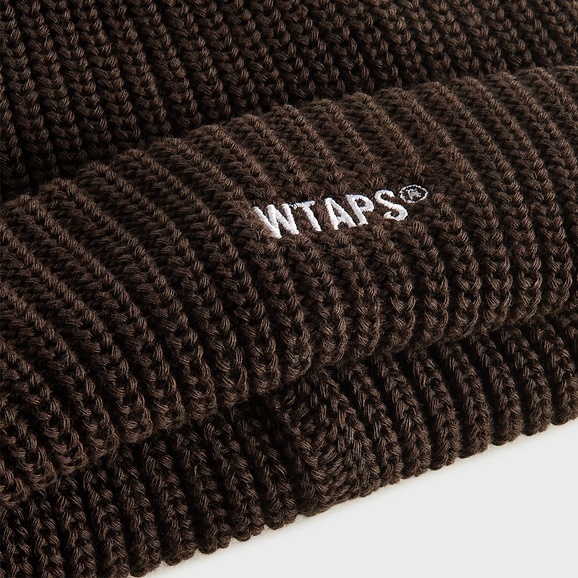 WTAPS SUB CTPL Coolmax® Beanie - Brown - Image 3