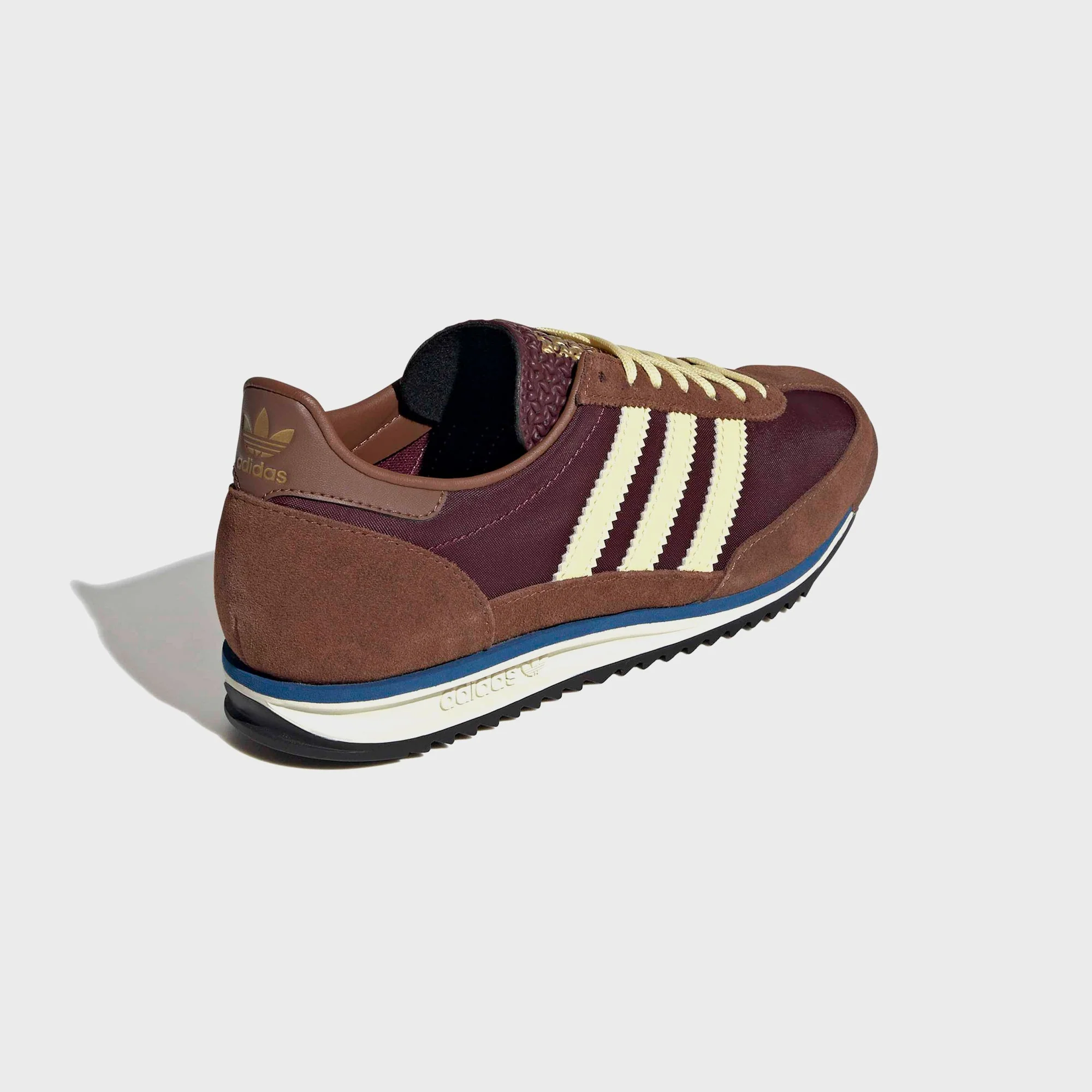 adidas WMNS SL 72 OG - Maroon / Almost Yellow / Preloved Brown - Image 5