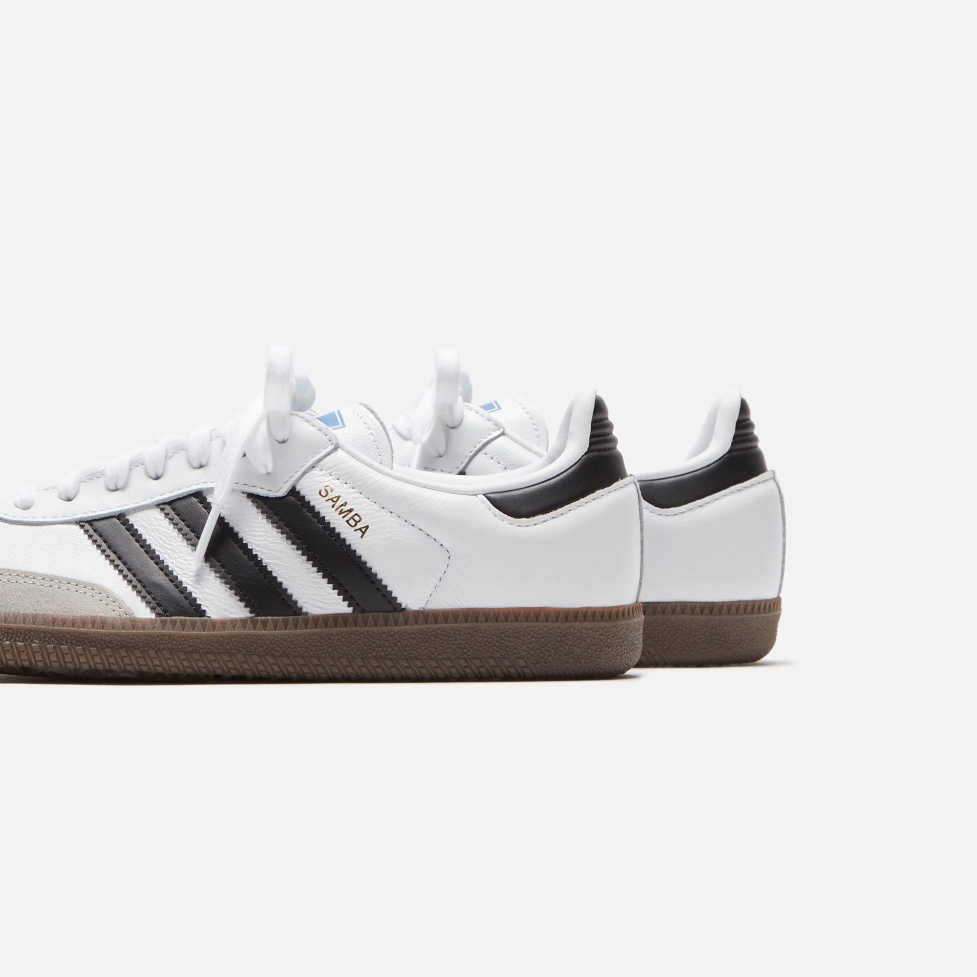 adidas GS Samba OG - Footwear White / Core Black / Gum - Image 3