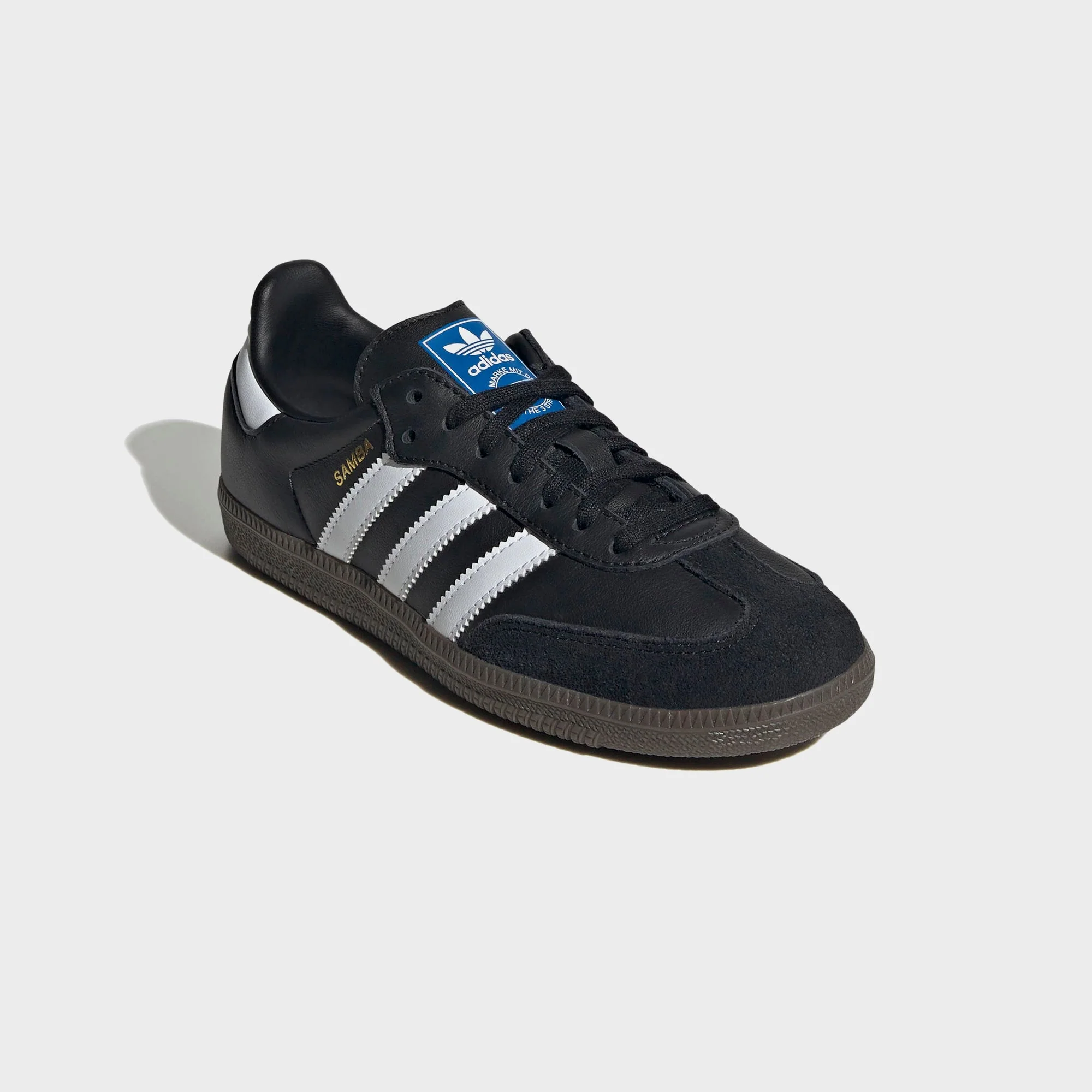 adidas GS Samba OG - Core Black / White / Gum - Image 3