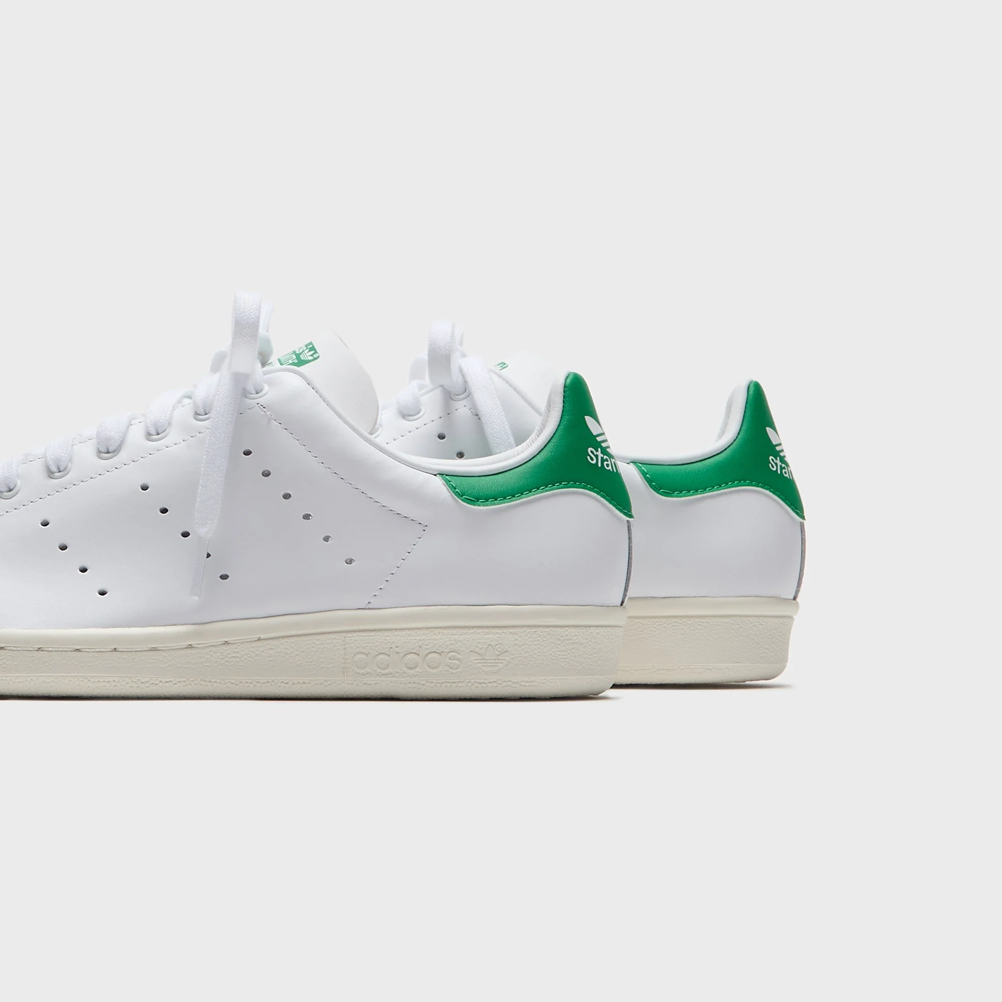 adidas Stan Smith 80's - Cloud White / Cloud White / Green - Image 4