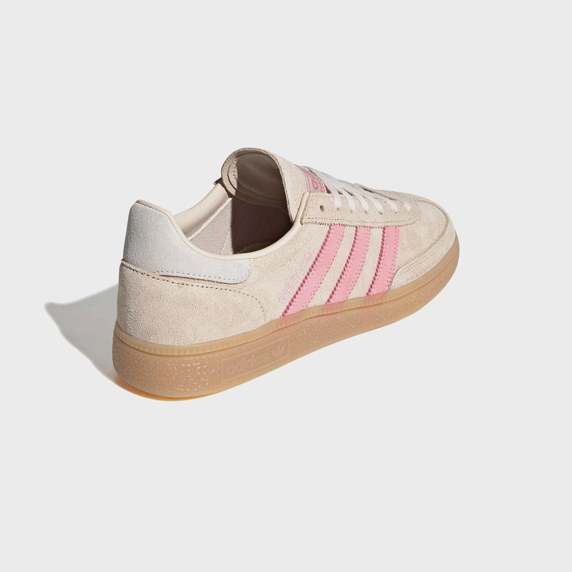 adidas WMNS Handball Spezial - Crystal Linen / Pink Spark / Wonder White - Image 4