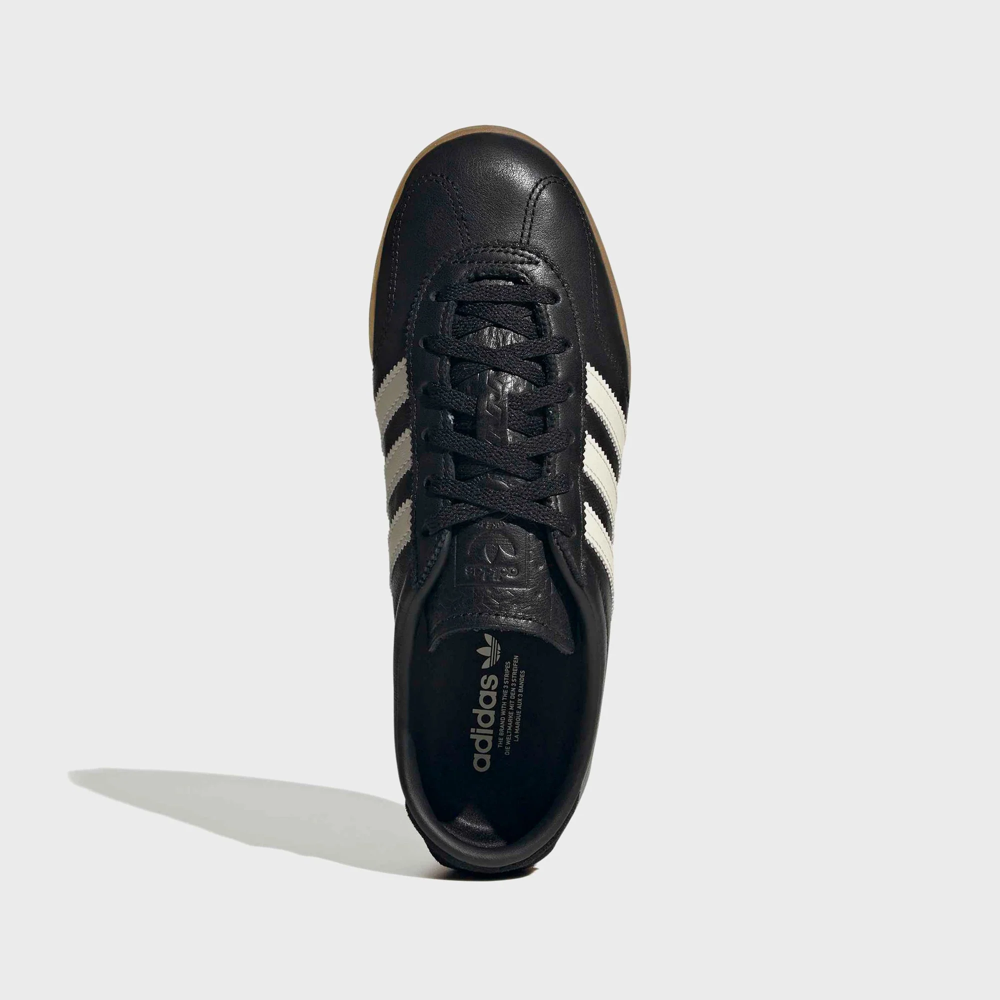 adidas WMNS Gazelle LO PRO - Core Black / Chalk White / Gum - Image 3