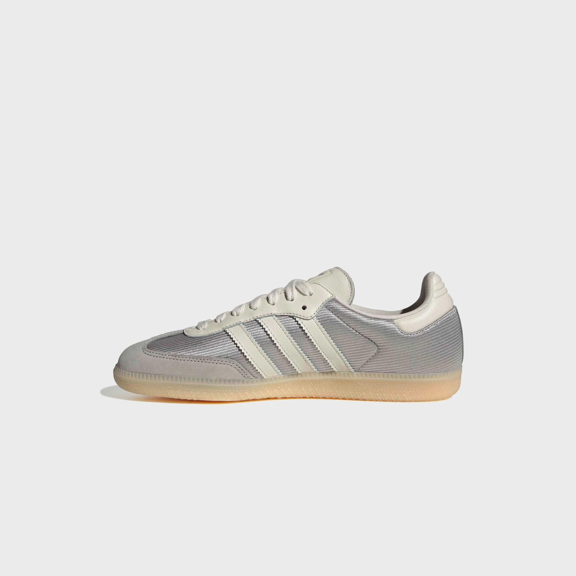 adidas Samba OG - Grey Two / Chalk White / Sand Strata - Image 5