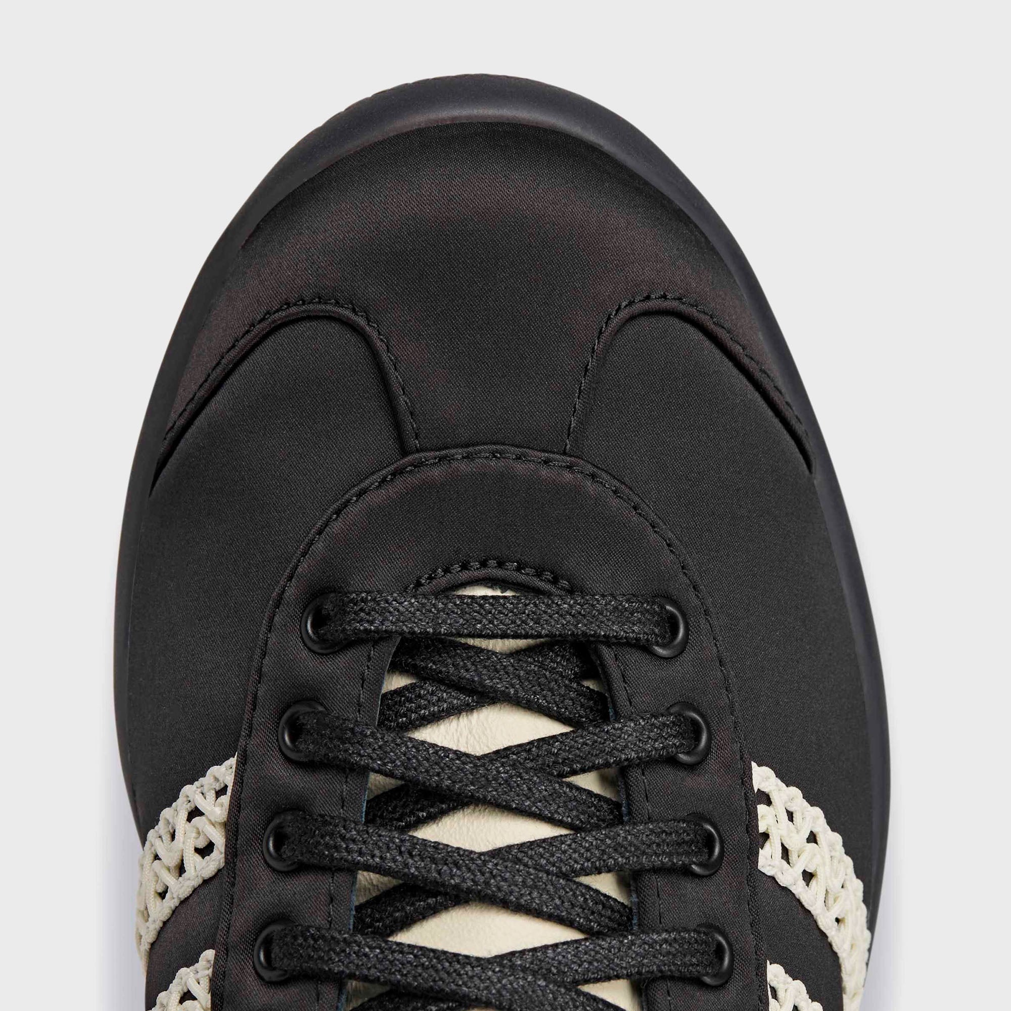 adidas x Wales Bonner Karintha Lo Satin - Core Black / Dark Brown / Cream White - Image 6