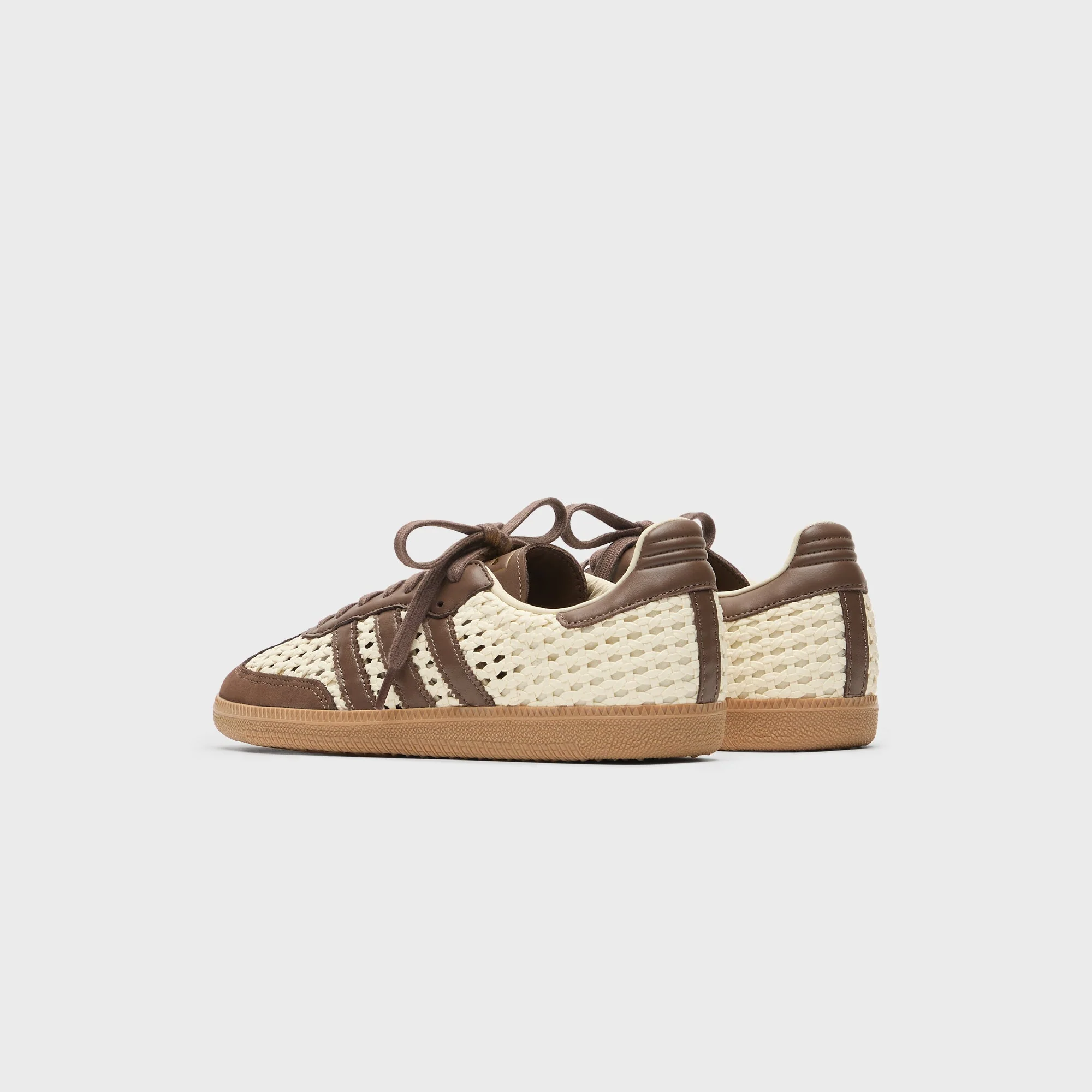 adidas WMNS Samba OG - Cream White / Earth Strata / Gold Metallic - Image 12