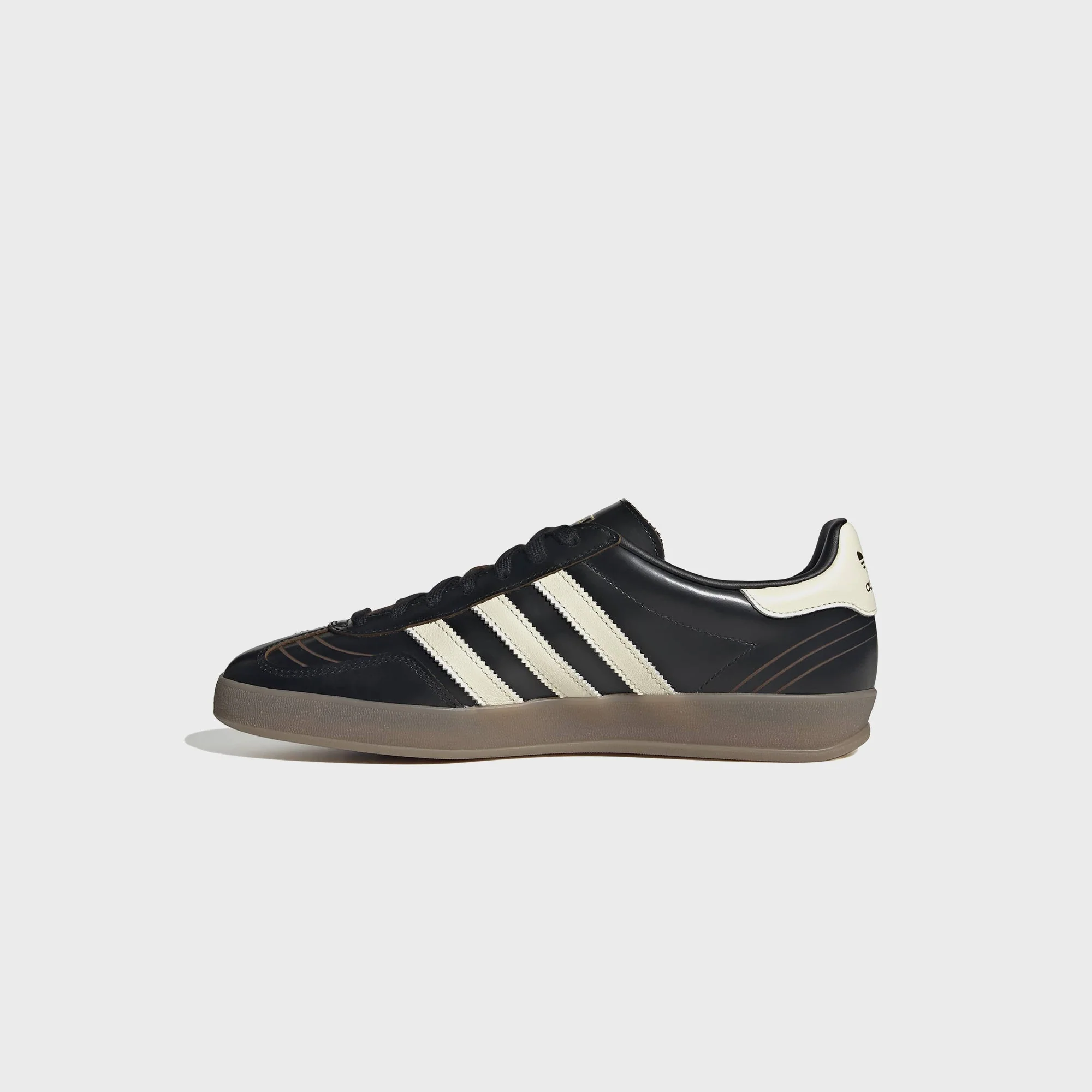 adidas Gazelle Indoor - Core Black / Cream White / Gum4 - Image 2