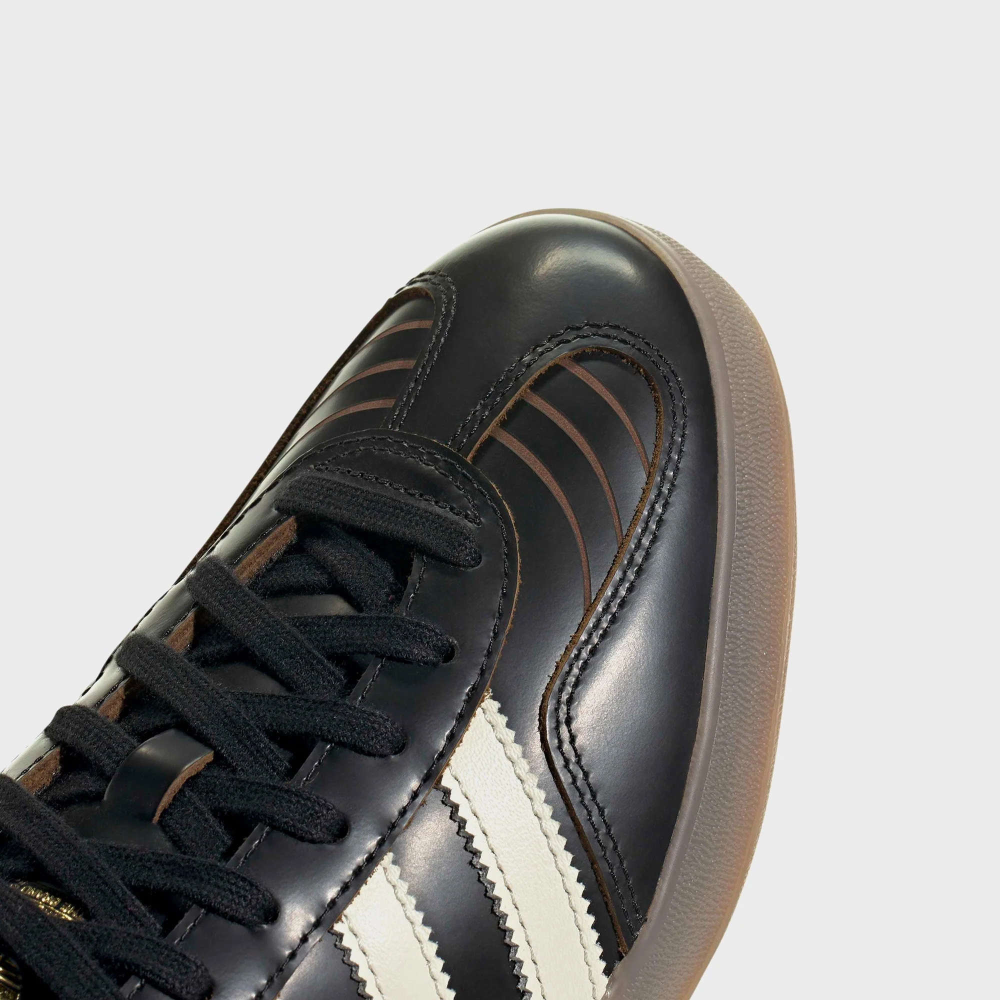 adidas Gazelle Indoor - Core Black / Cream White / Gum4 - Image 6