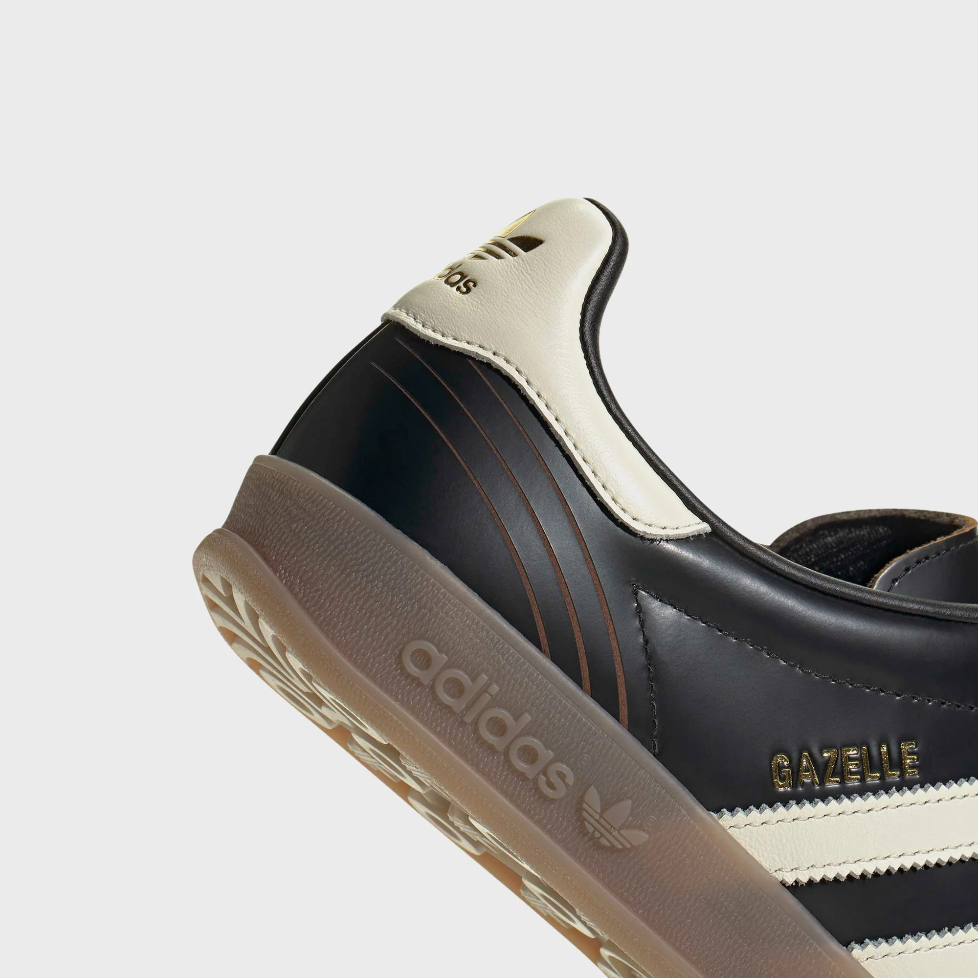 adidas Gazelle Indoor - Core Black / Cream White / Gum4 - Image 7