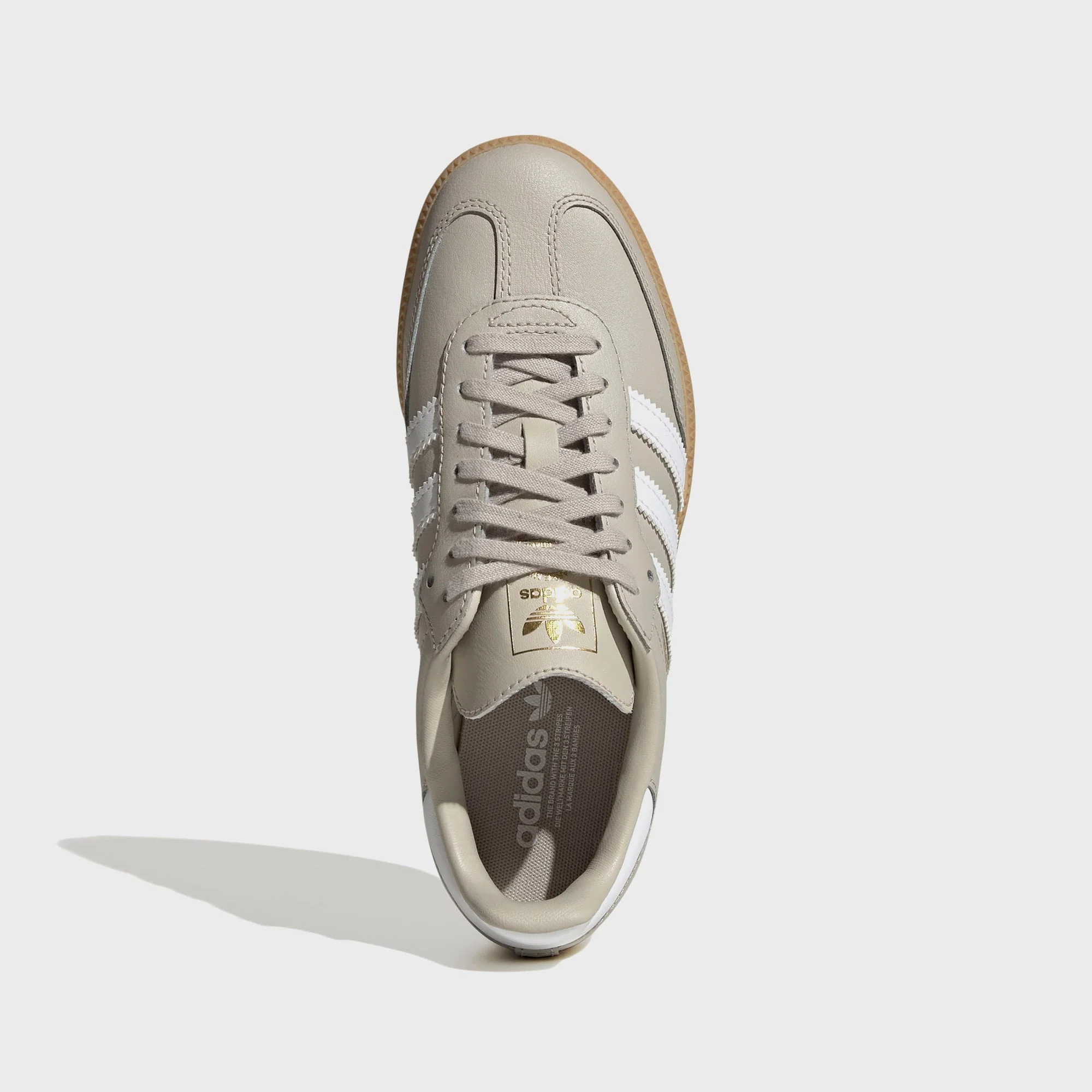 adidas Kids Samba OG - Beige / Cloud White / Gum - Image 4