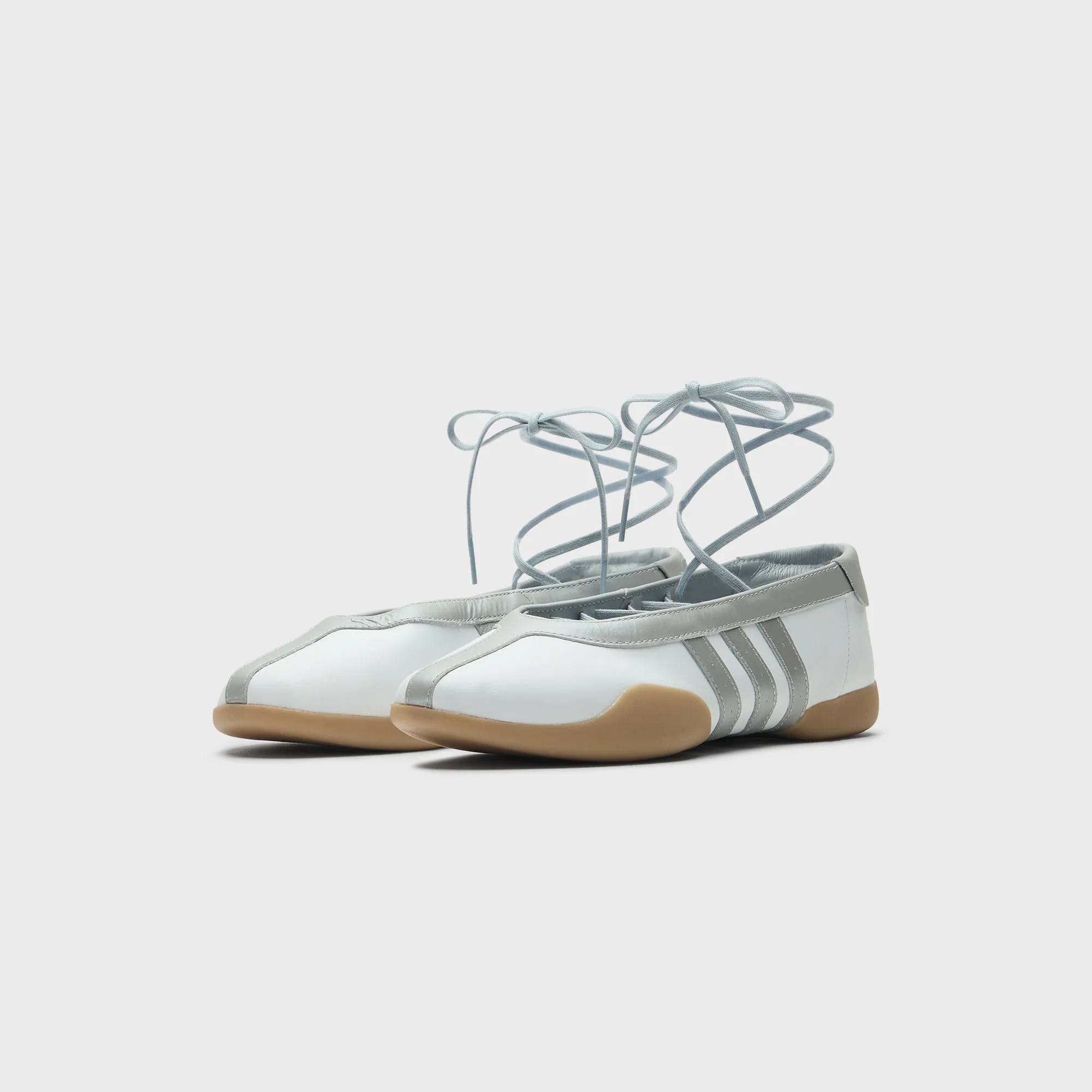 adidas WMNS Taekwondo Mei Ballet - Cloud White / Silver Metallic / Gum - Image 2