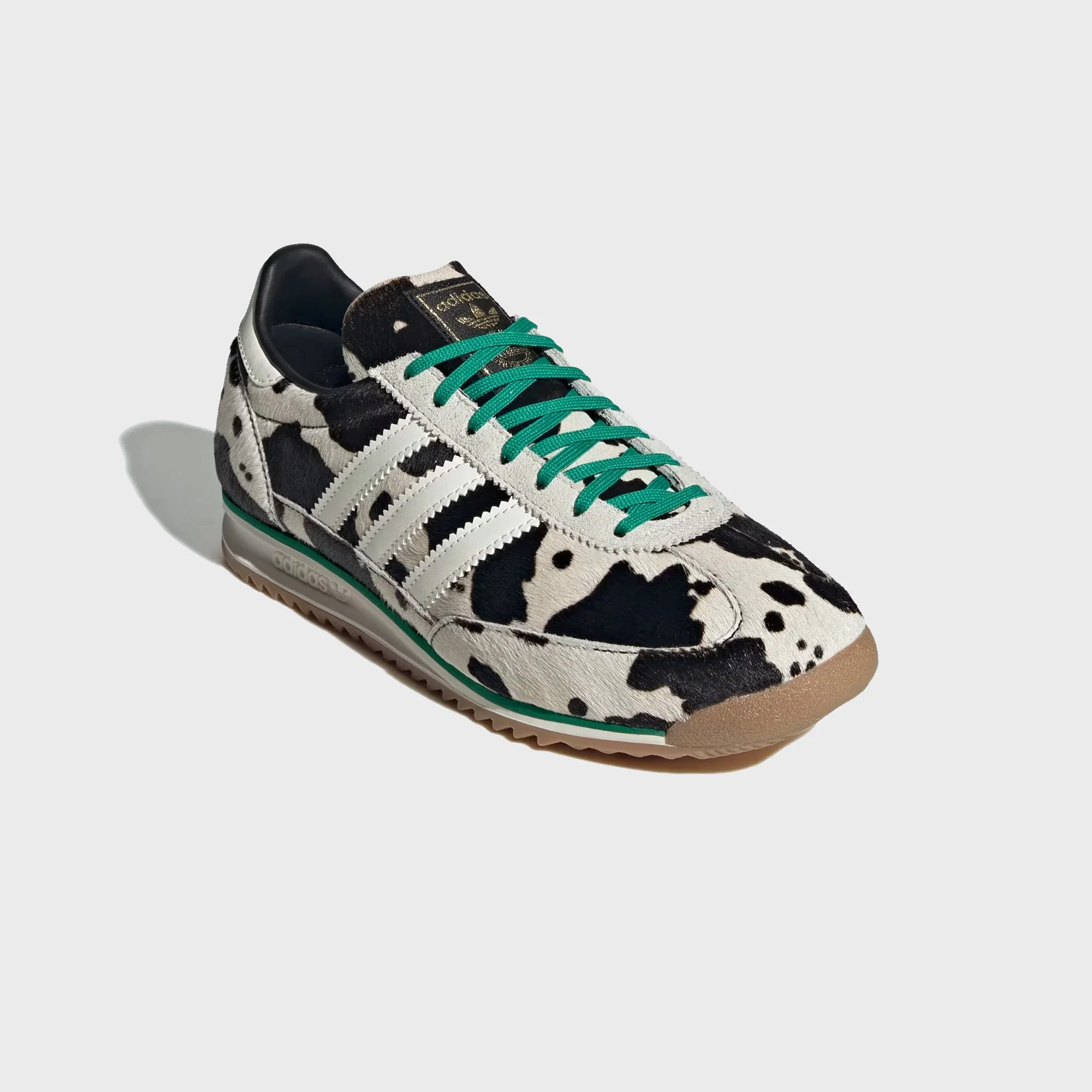adidas WMNS SL 72 OG - Core Black / Off White / Court Green - Image 2