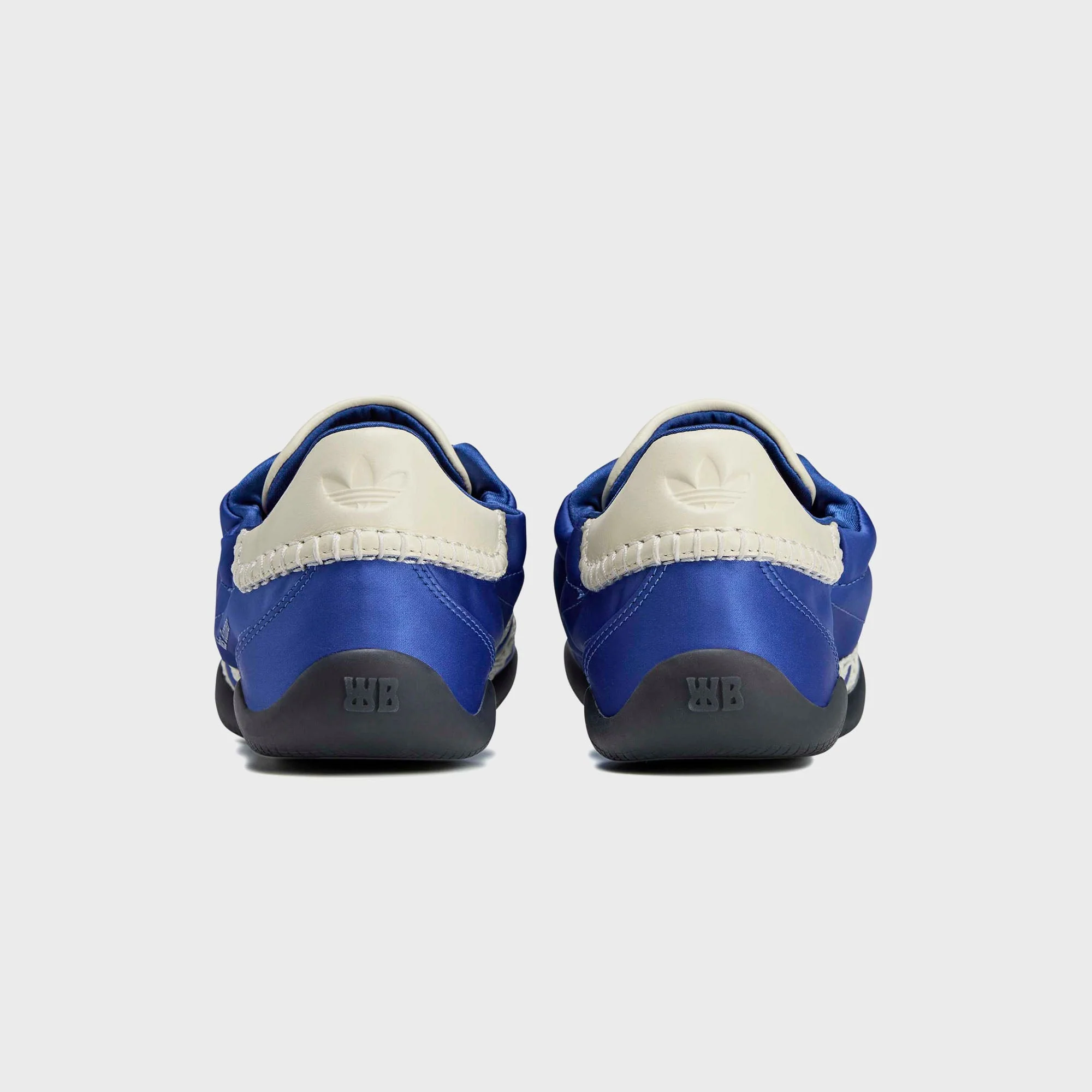 adidas x Wales Bonner Karintha Lo Satin - Crew White / Blue / Core Black - Image 3
