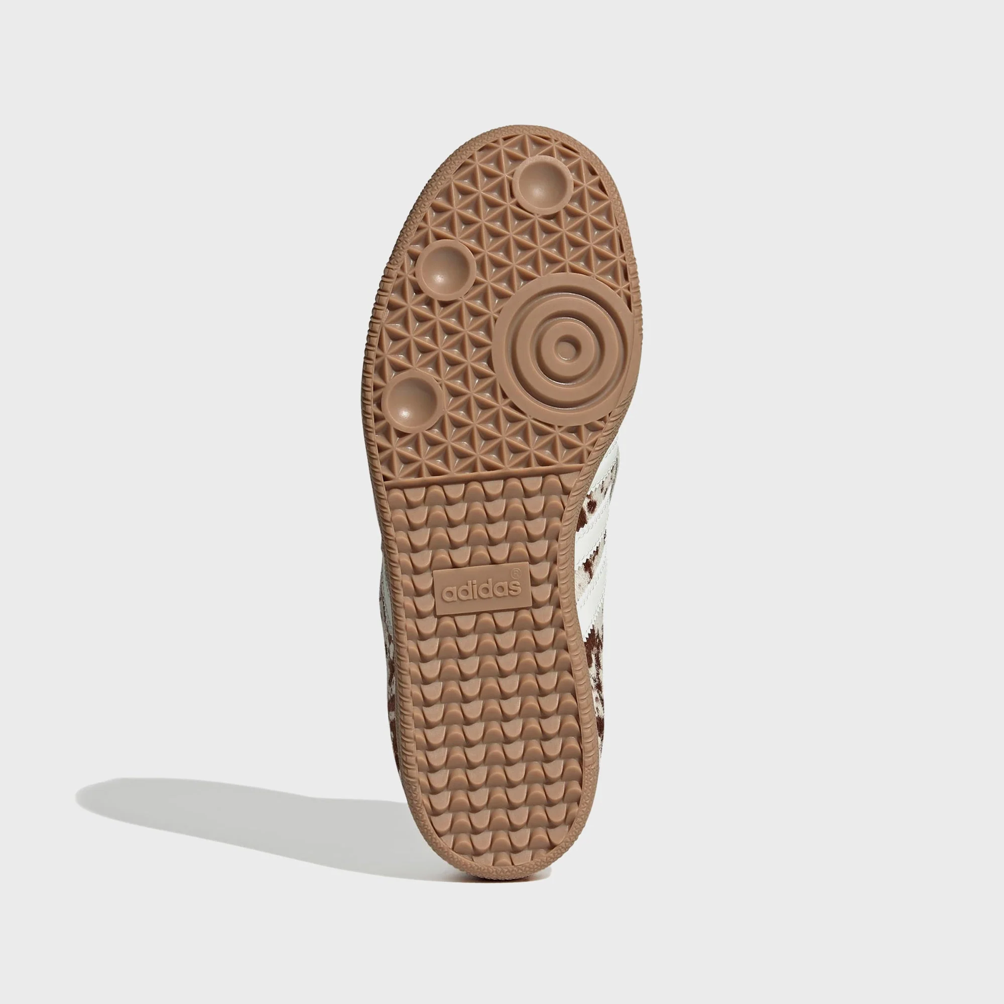 adidas WMNS Cow Print Samba Long Tongue - Off White / Lucid Pink / Gum - Image 8