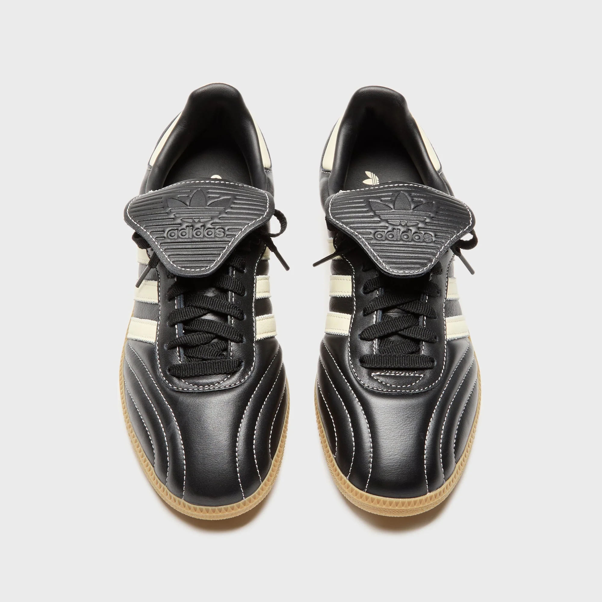 adidas WMNS Samba Long Tongue - Cream White / Core Black / Gum 4 - Image 4