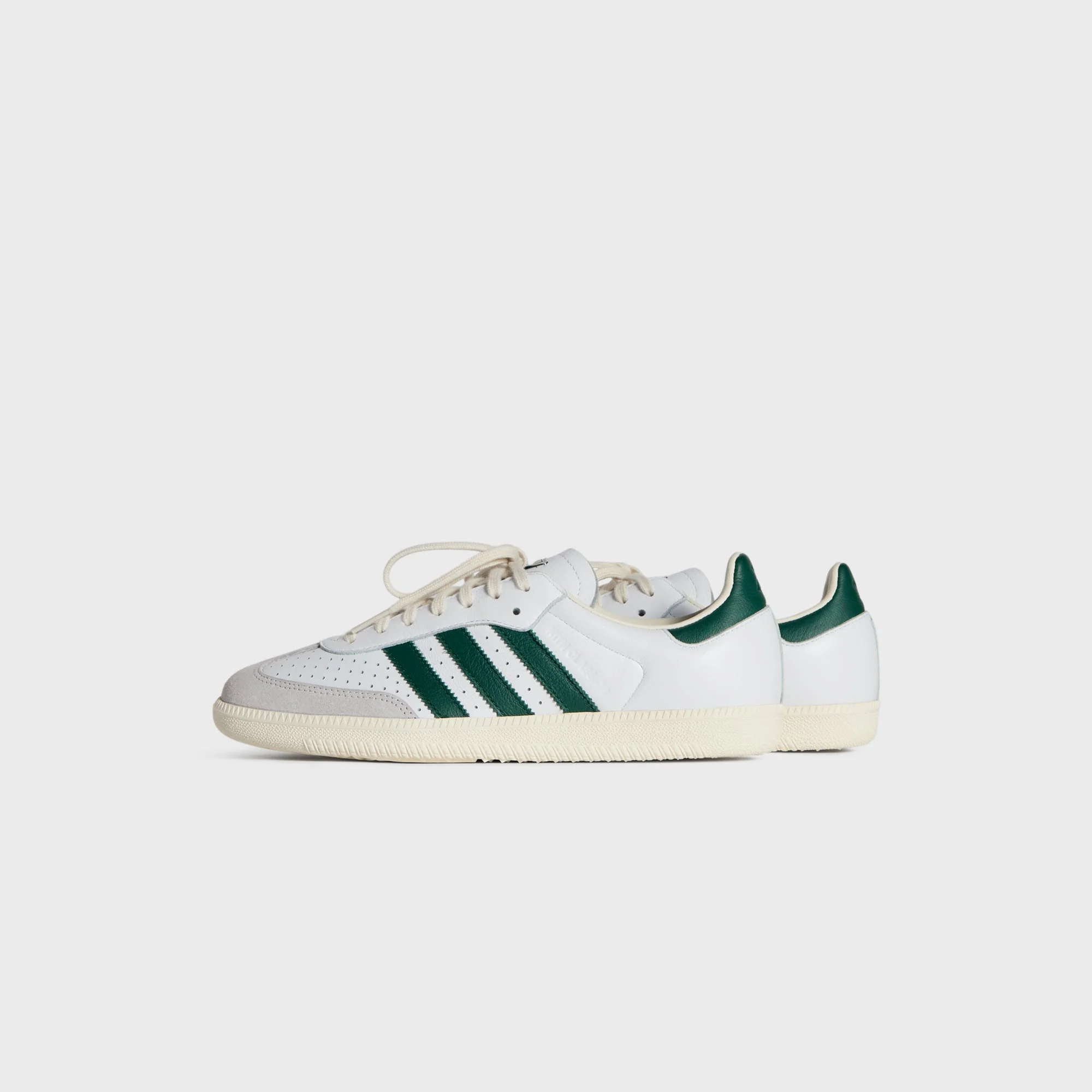 Kith Classics for adidas Originals Samba - White / Collegiate Green / Off White - Image 4
