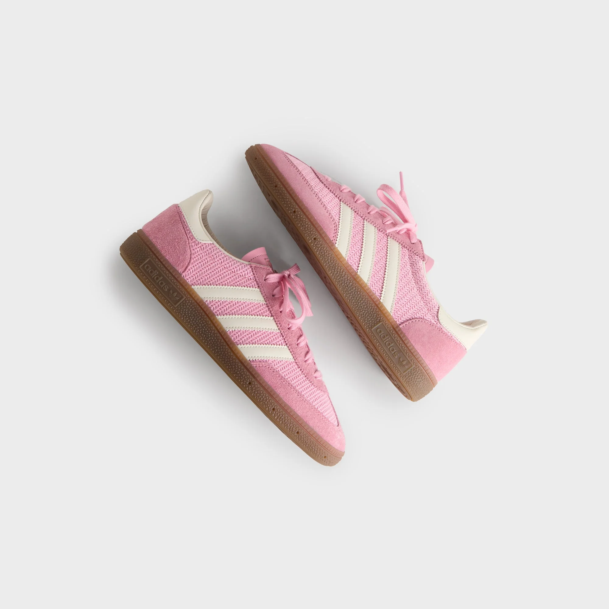 Kith & Messi for adidas Football Handball Spezial - Light Pink / Off White / Gum - Image 12