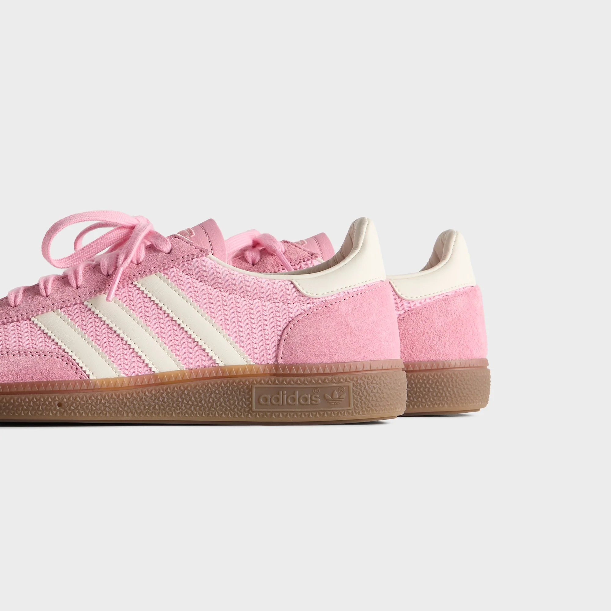 Kith & Messi for adidas Football Handball Spezial - Light Pink / Off White / Gum - Image 3