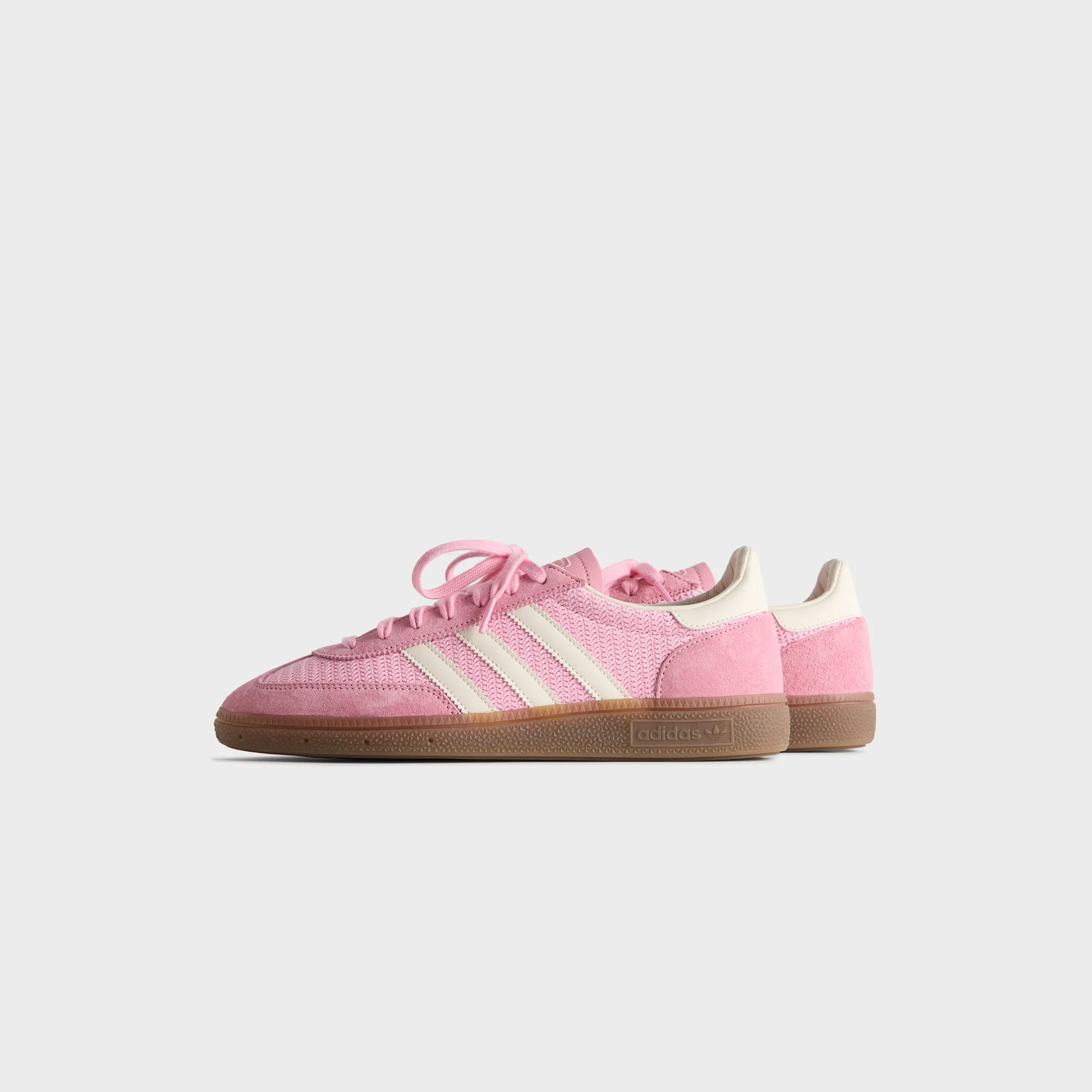 Kith & Messi for adidas Football Handball Spezial - Light Pink / Off White / Gum - Image 4
