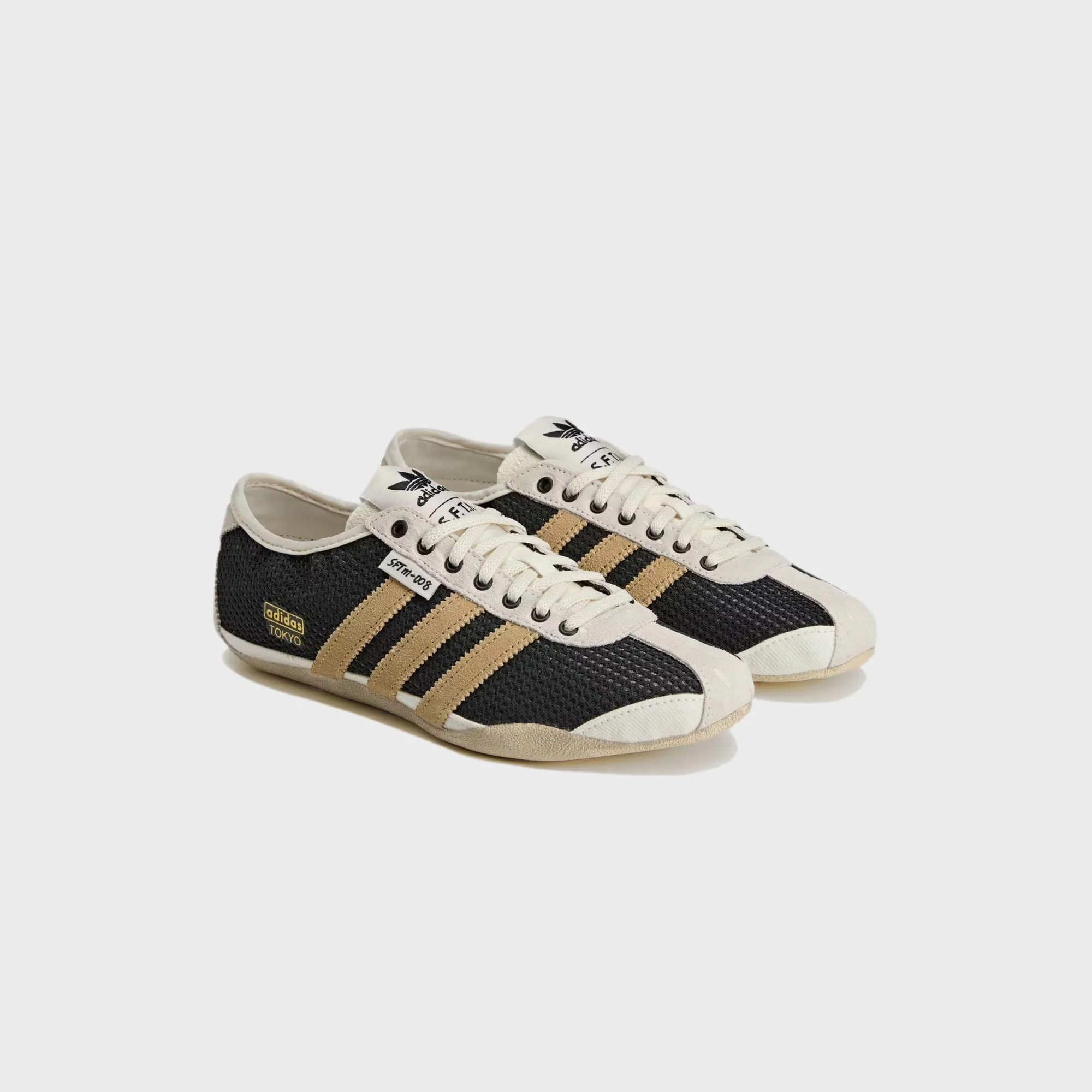 adidas x Song for the Mute WMNS Tokyo - Core Black / Beige Tone / Gold Metallic - Image 2