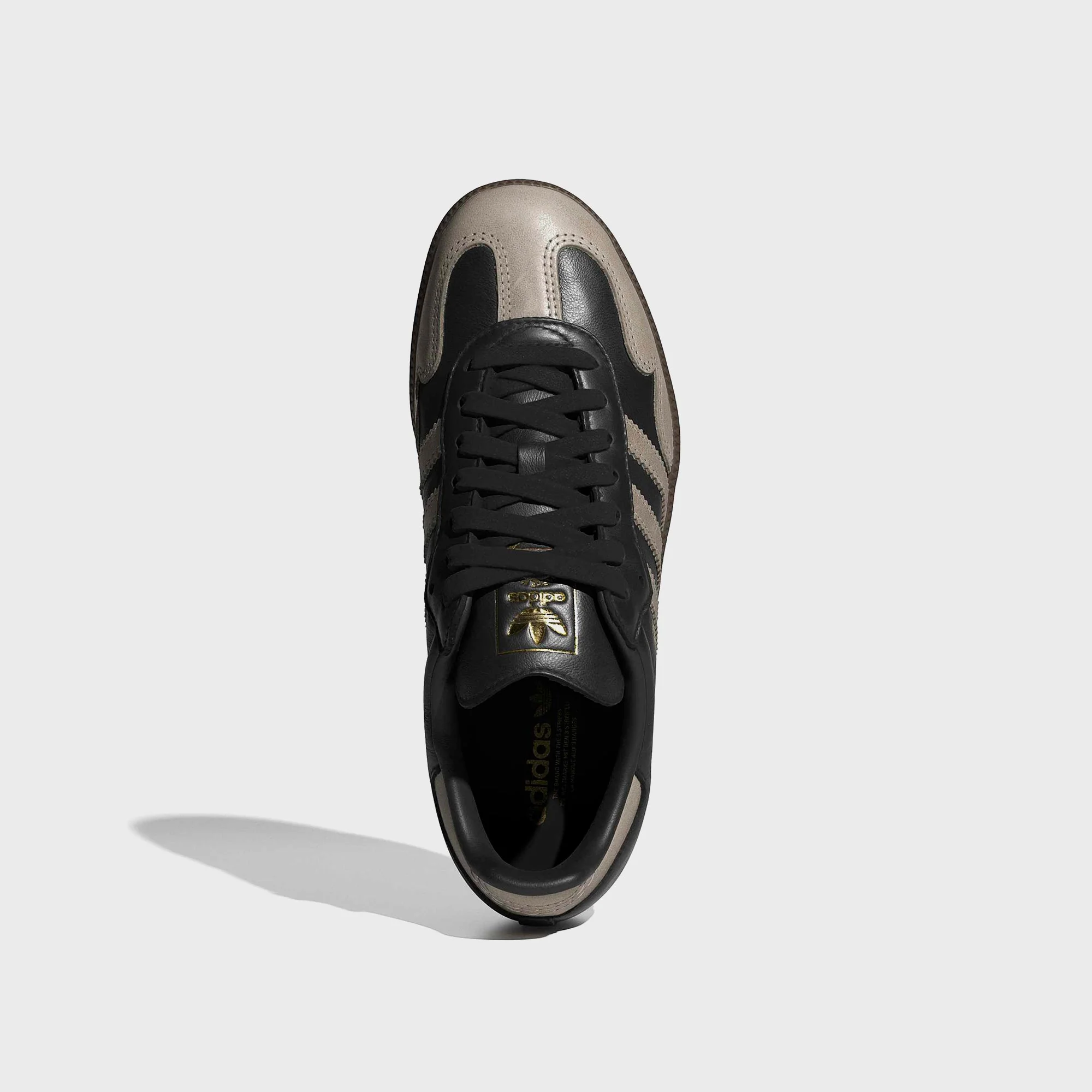 adidas WMNS Samba OG - Core Black / Wonder Beige / Gold Metallic - Image 4