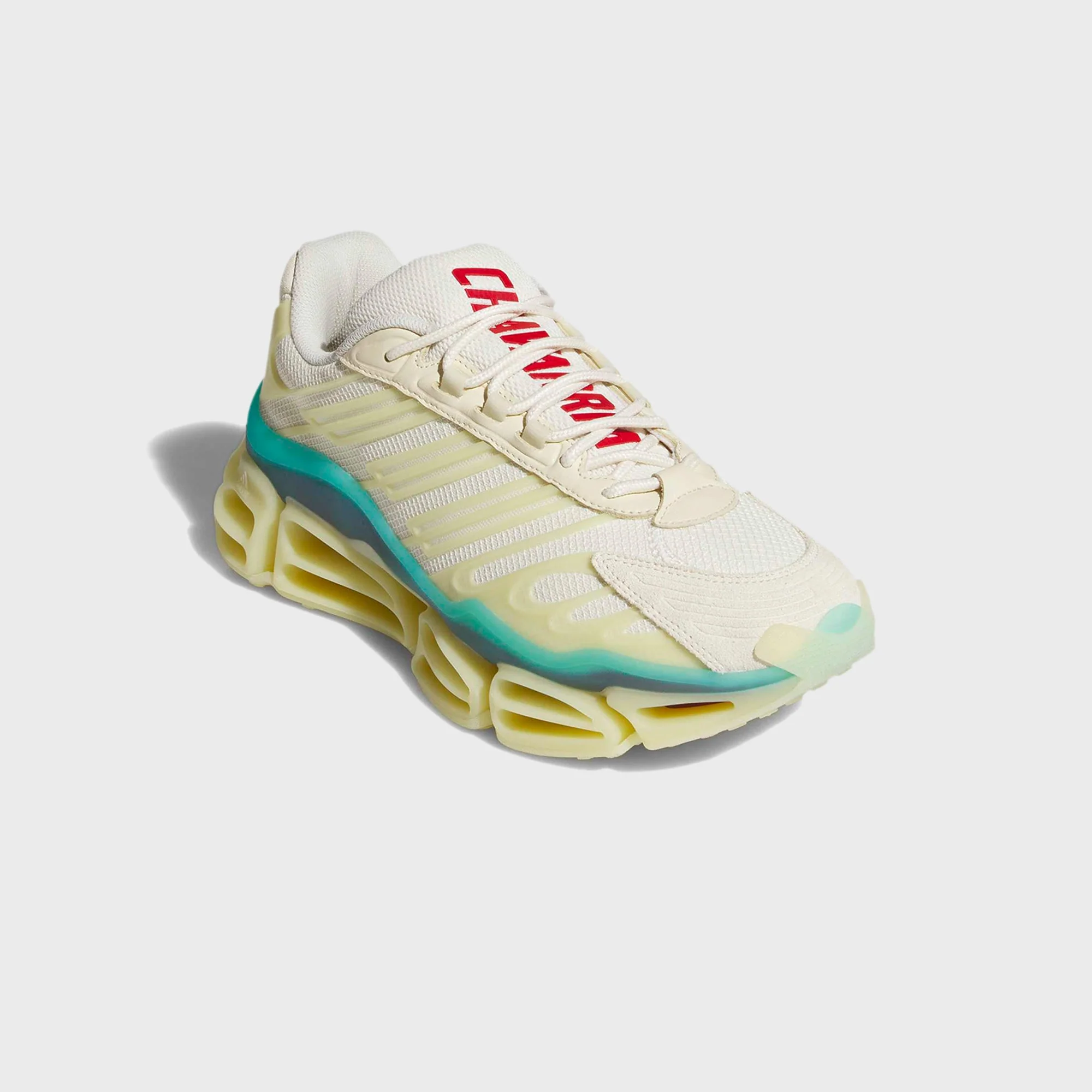 adidas x Willy Chavarria Megaride AG - Cream White / Warm Vanilla / Power Red - Image 3
