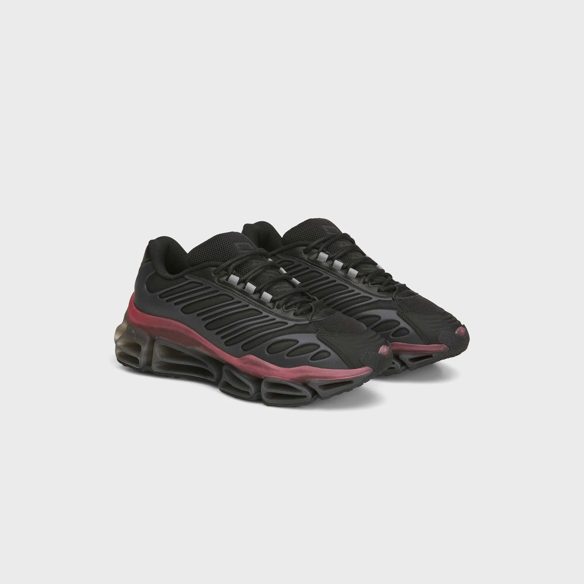 adidas x Willy Chavarria Megaride AG XL - Core Black / Core Black / Red - Image 2