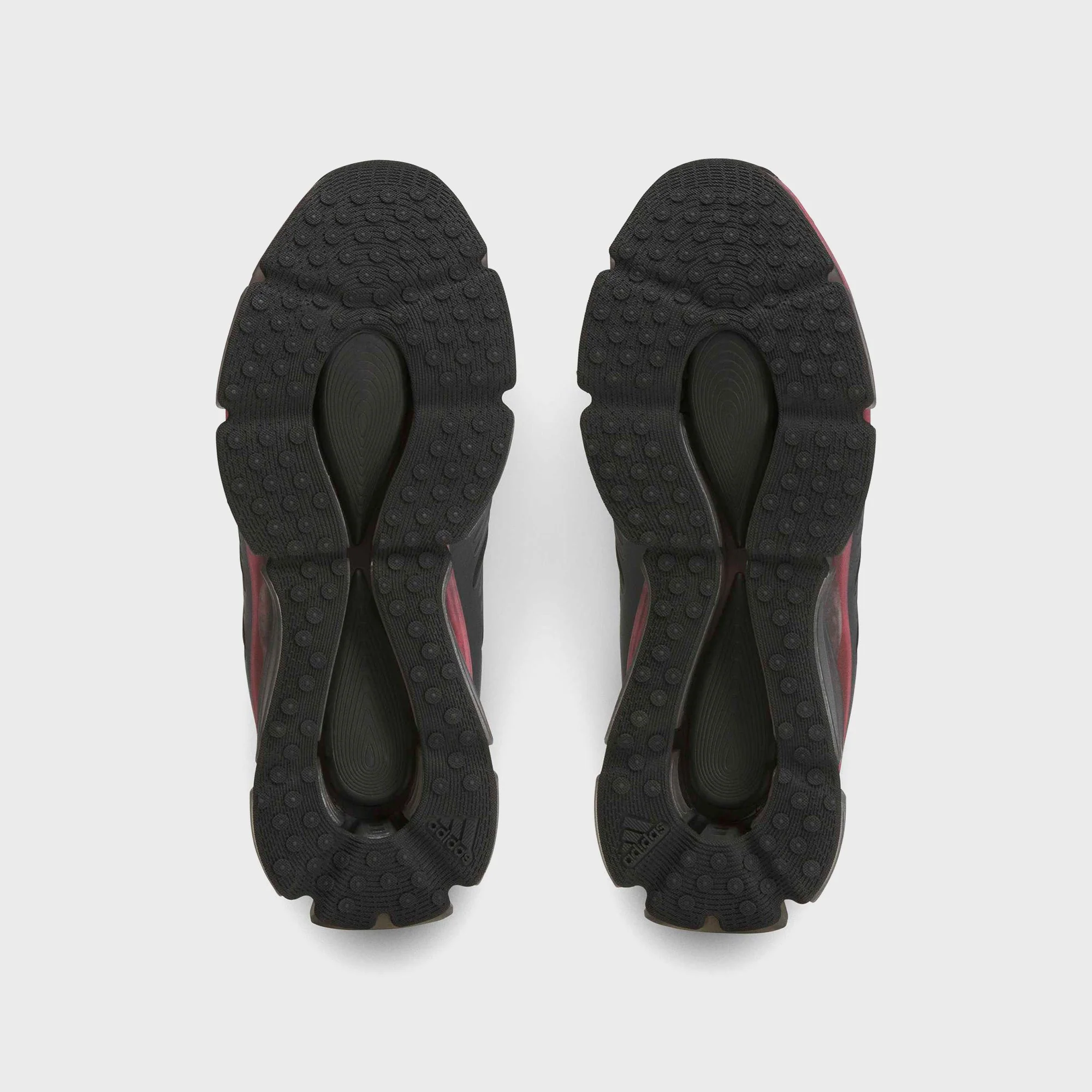 adidas x Willy Chavarria Megaride AG XL - Core Black / Core Black / Red - Image 8