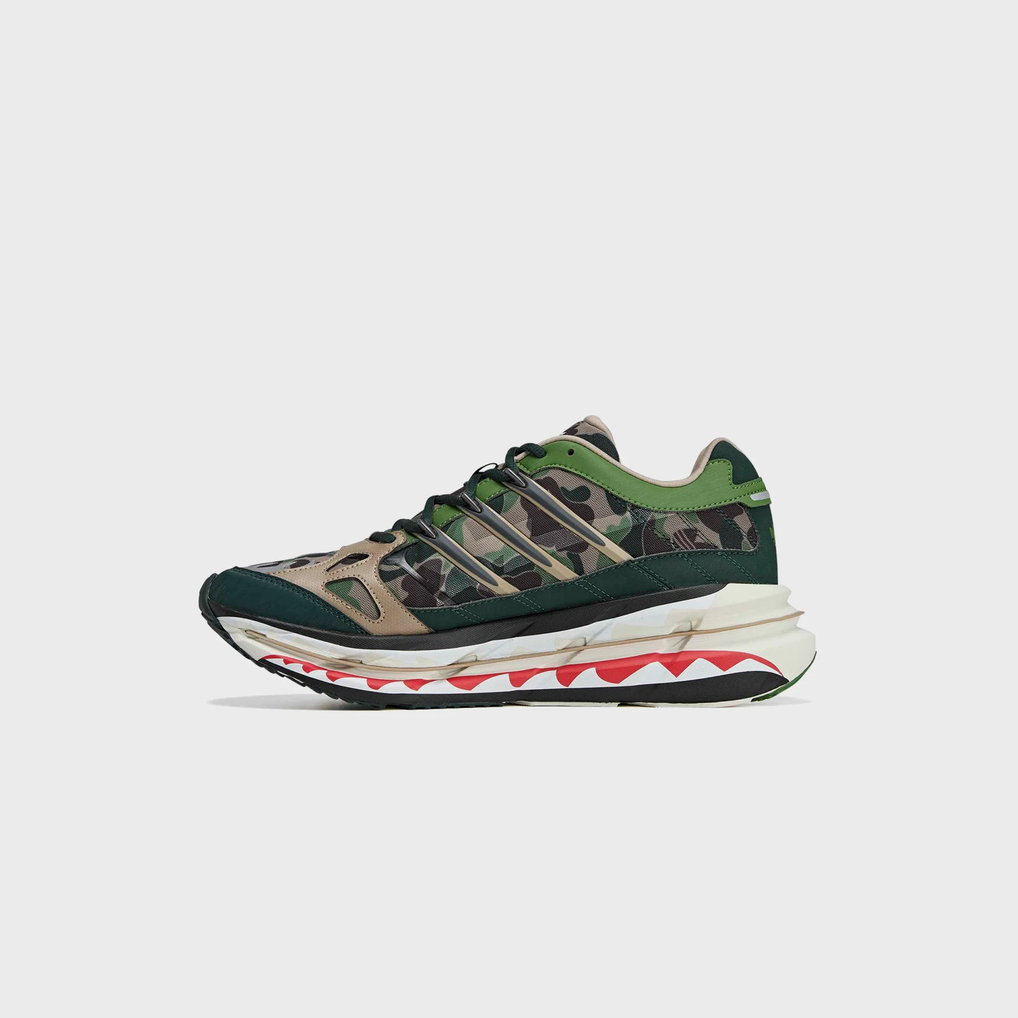 adidas x BAPE Adistar HRMY - Hemp / Iron Metallic / Off White - Image 3