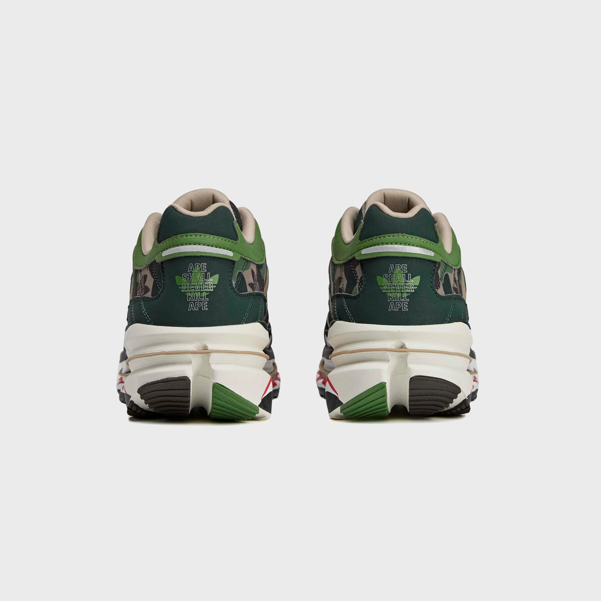 adidas x BAPE Adistar HRMY - Hemp / Iron Metallic / Off White - Image 5