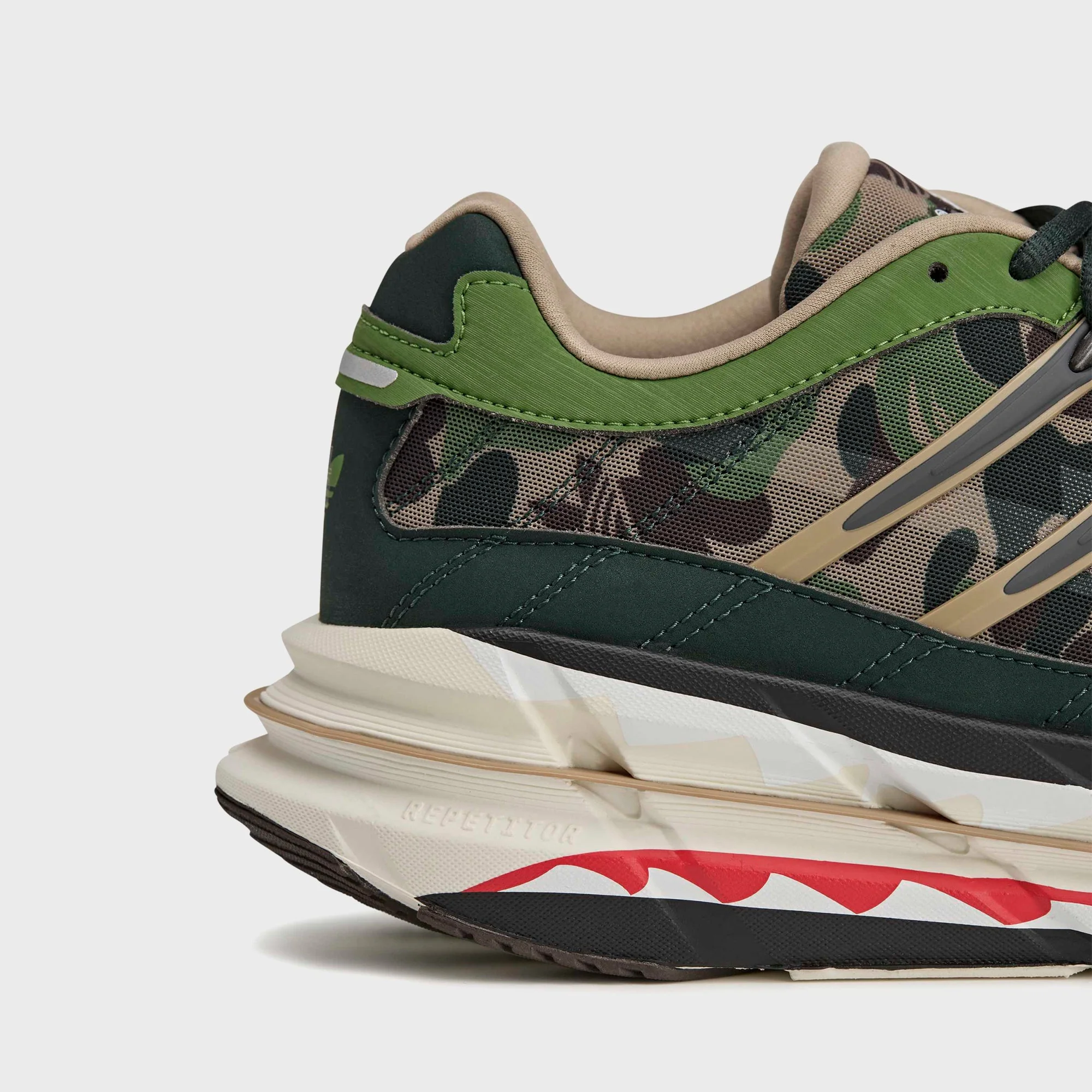 adidas x BAPE Adistar HRMY - Hemp / Iron Metallic / Off White - Image 7