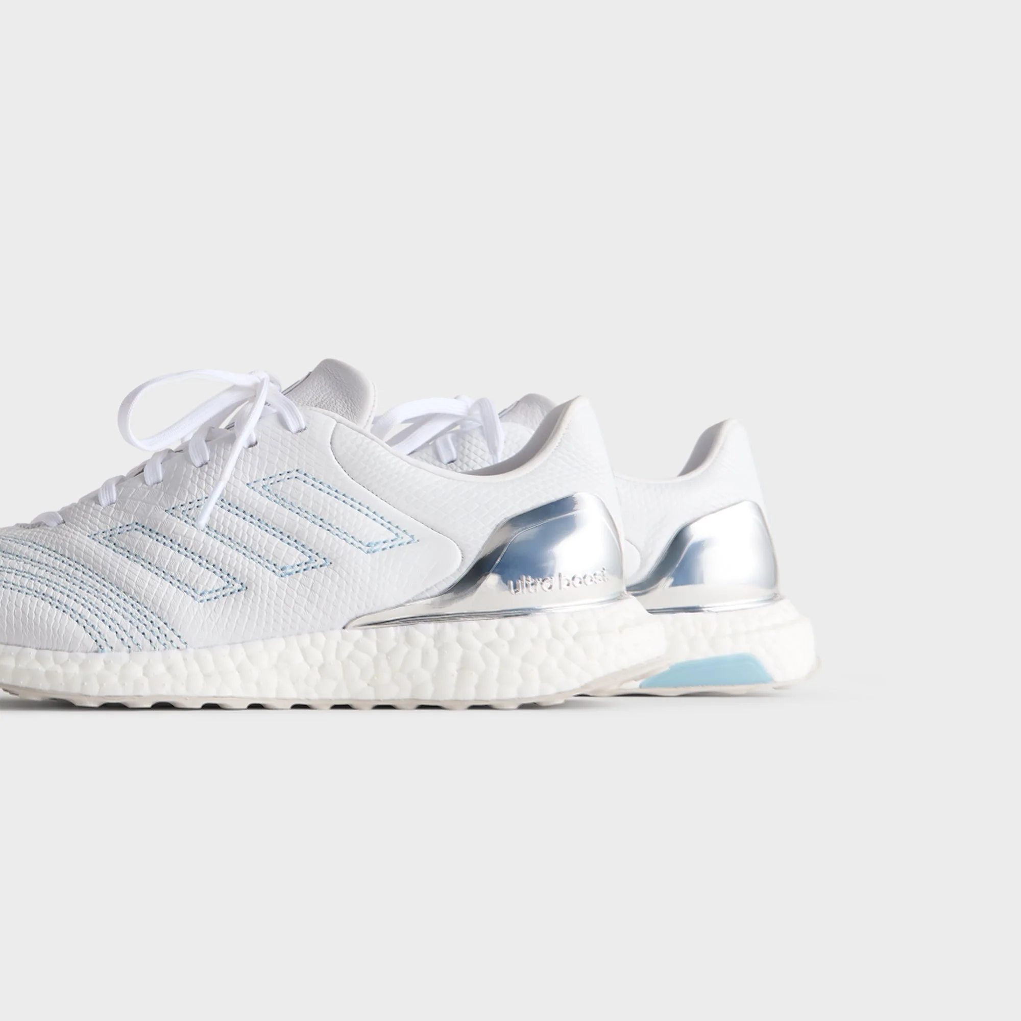 Kith & Messi for adidas Football Copa 17 Ultraboost - White / Clear Blue / Silver - Image 3