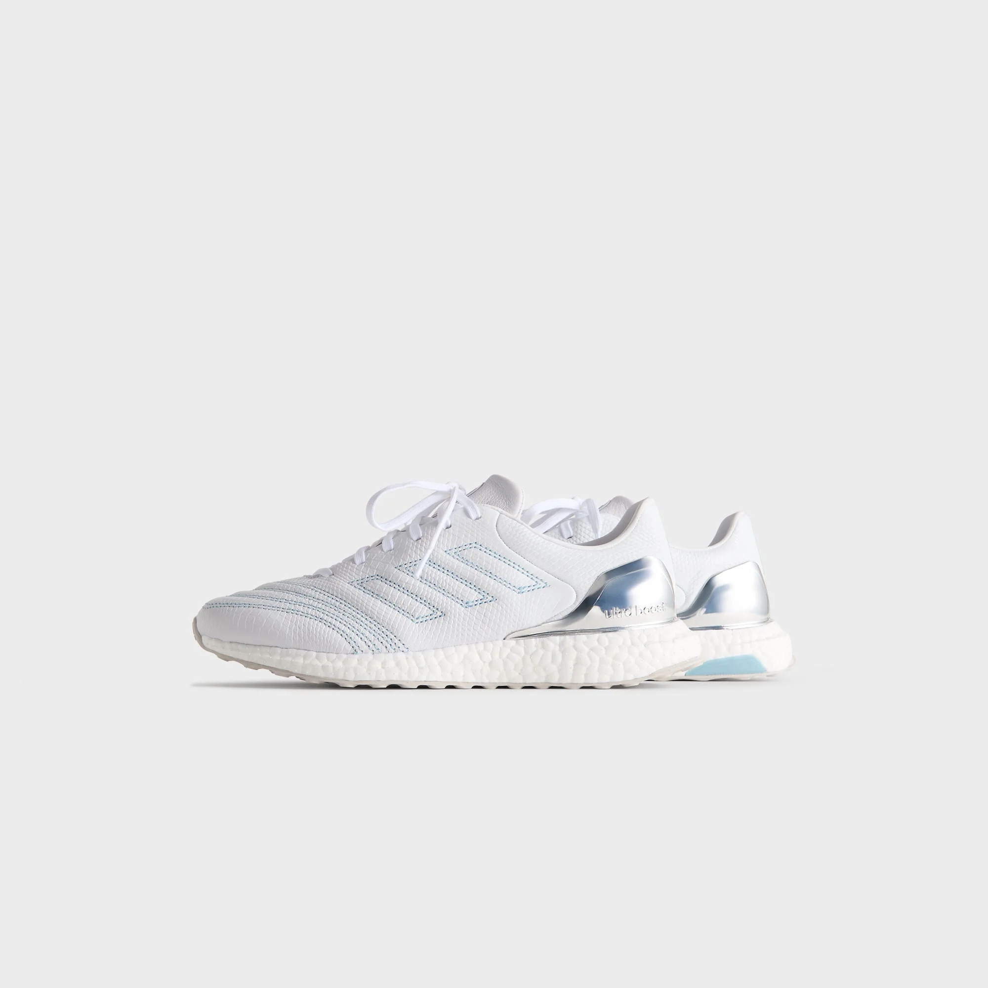 Kith & Messi for adidas Football Copa 17 Ultraboost - White / Clear Blue / Silver - Image 4