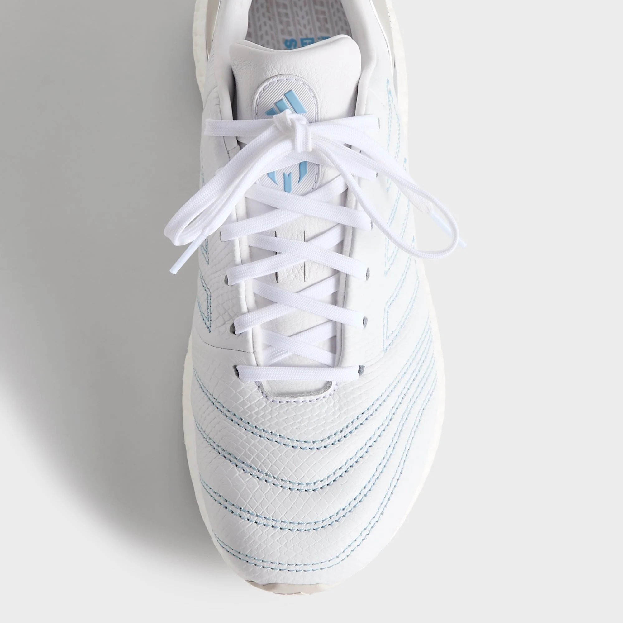 Kith & Messi for adidas Football Copa 17 Ultraboost - White / Clear Blue / Silver - Image 7