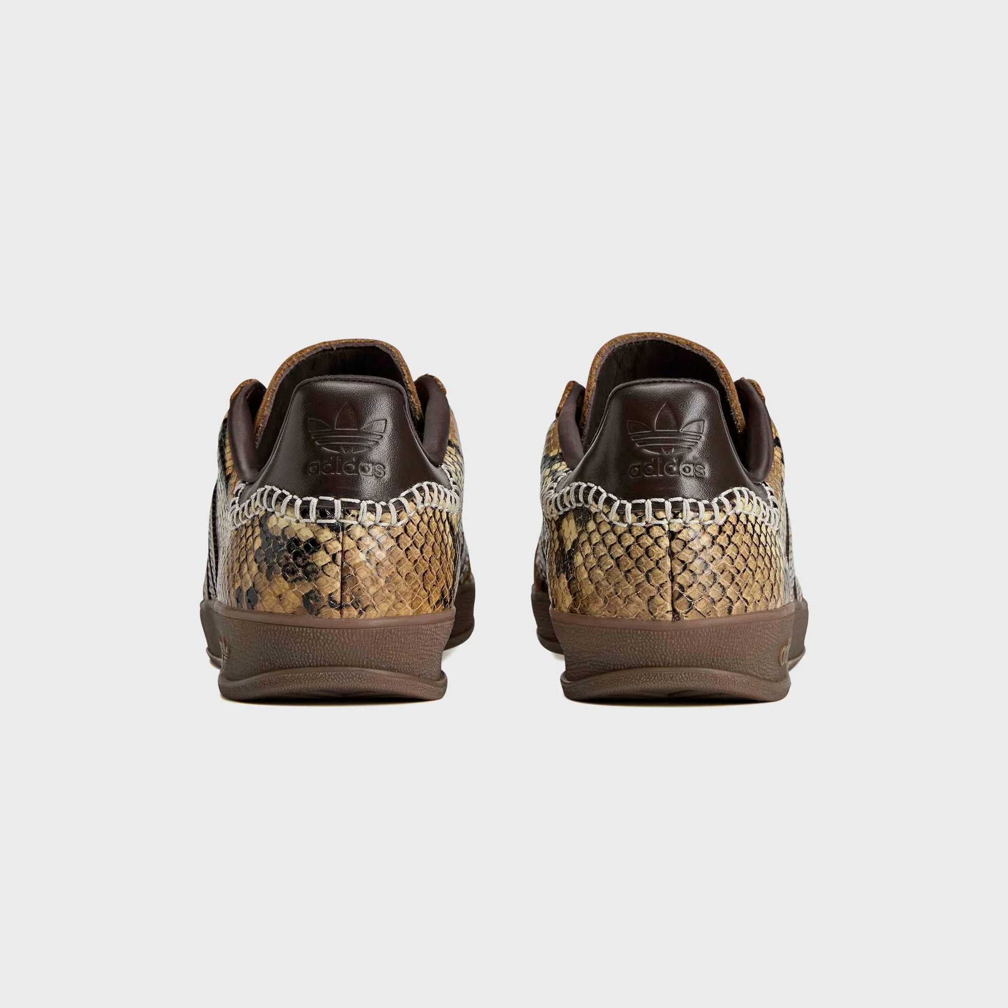 adidas x Wales Bonner Gazelle Snake - Dust Rust / Wonder White / Collegiate Burgundy - Image 5