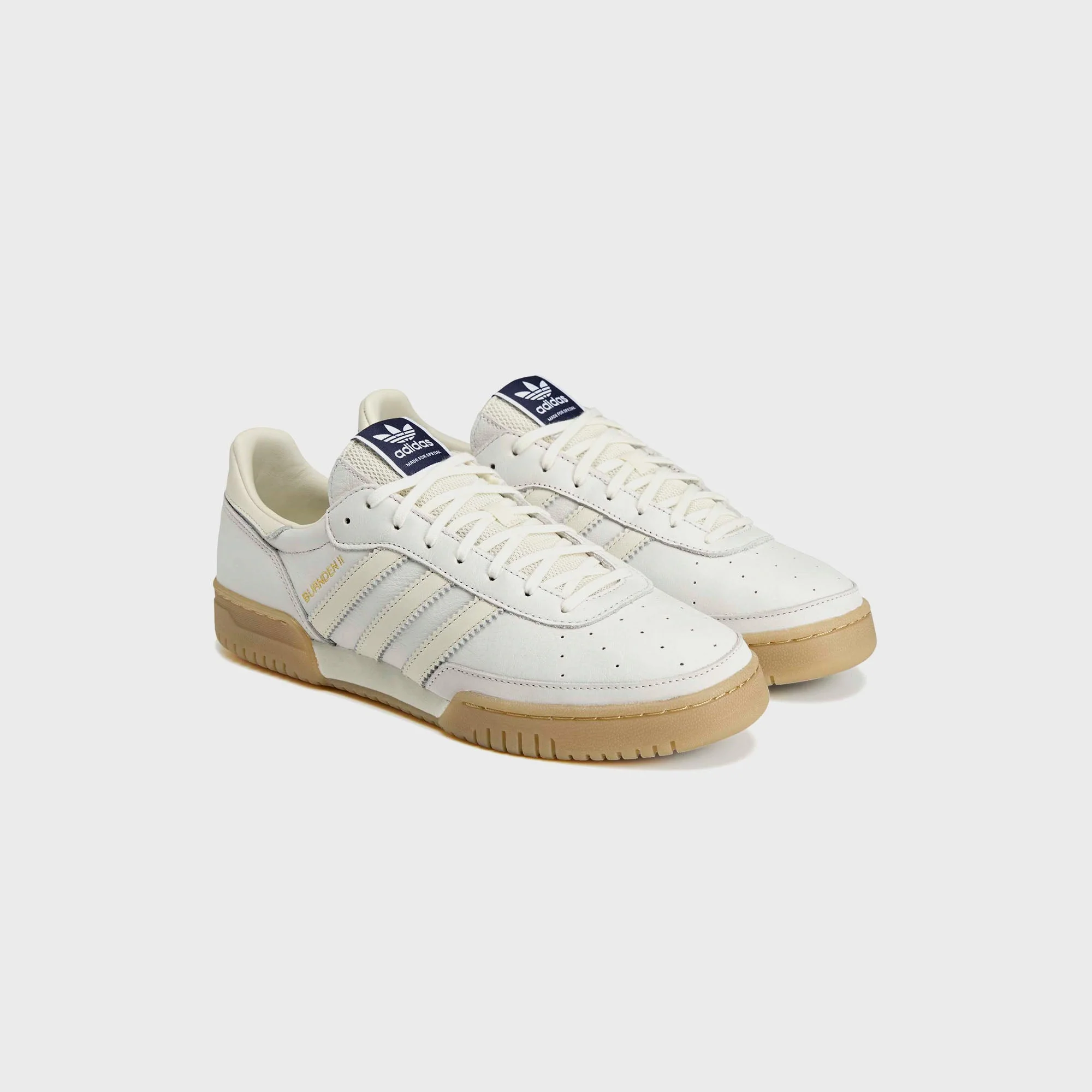 adidas Burnden II SPZL - White / Cream White / Off White - Image 2