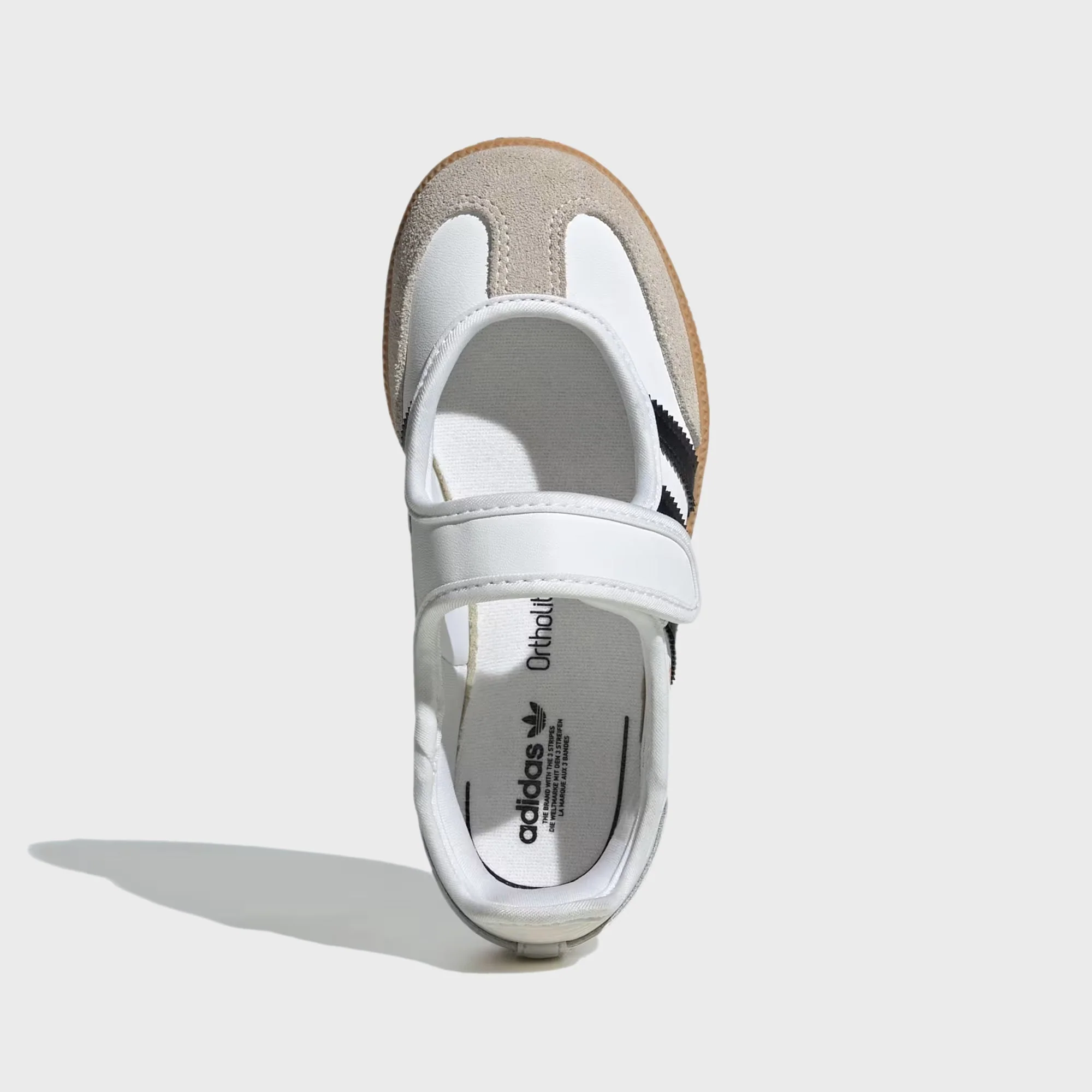 adidas PS Samba Jane - White / Core Black / Gum - Image 4