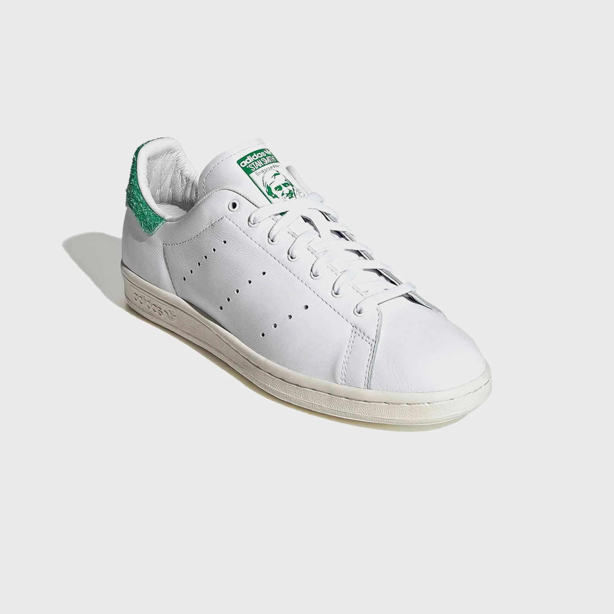 adidas Stan Smith 80s - Cloud White / Green / Off White - Image 2