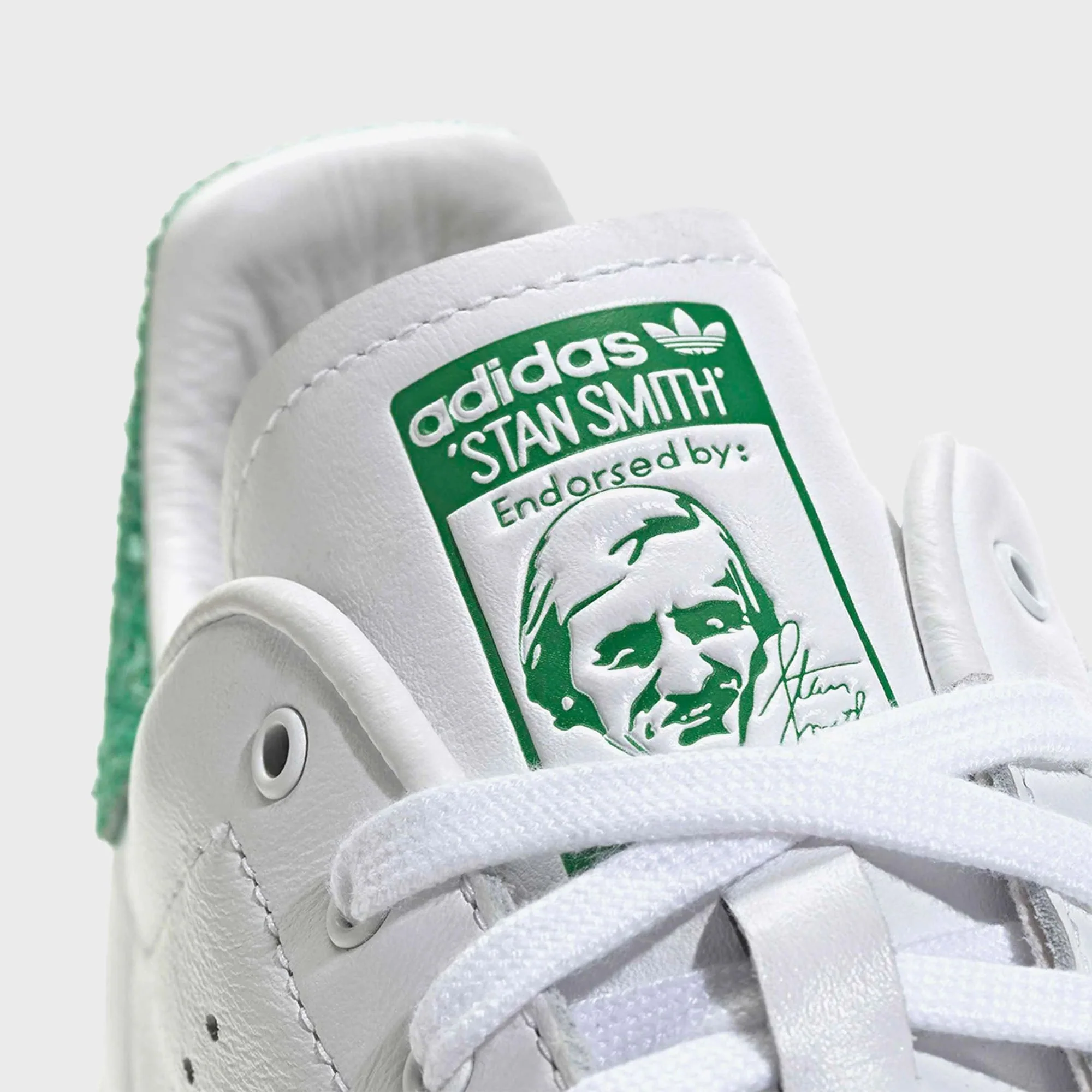 adidas Stan Smith 80s - Cloud White / Green / Off White - Image 5