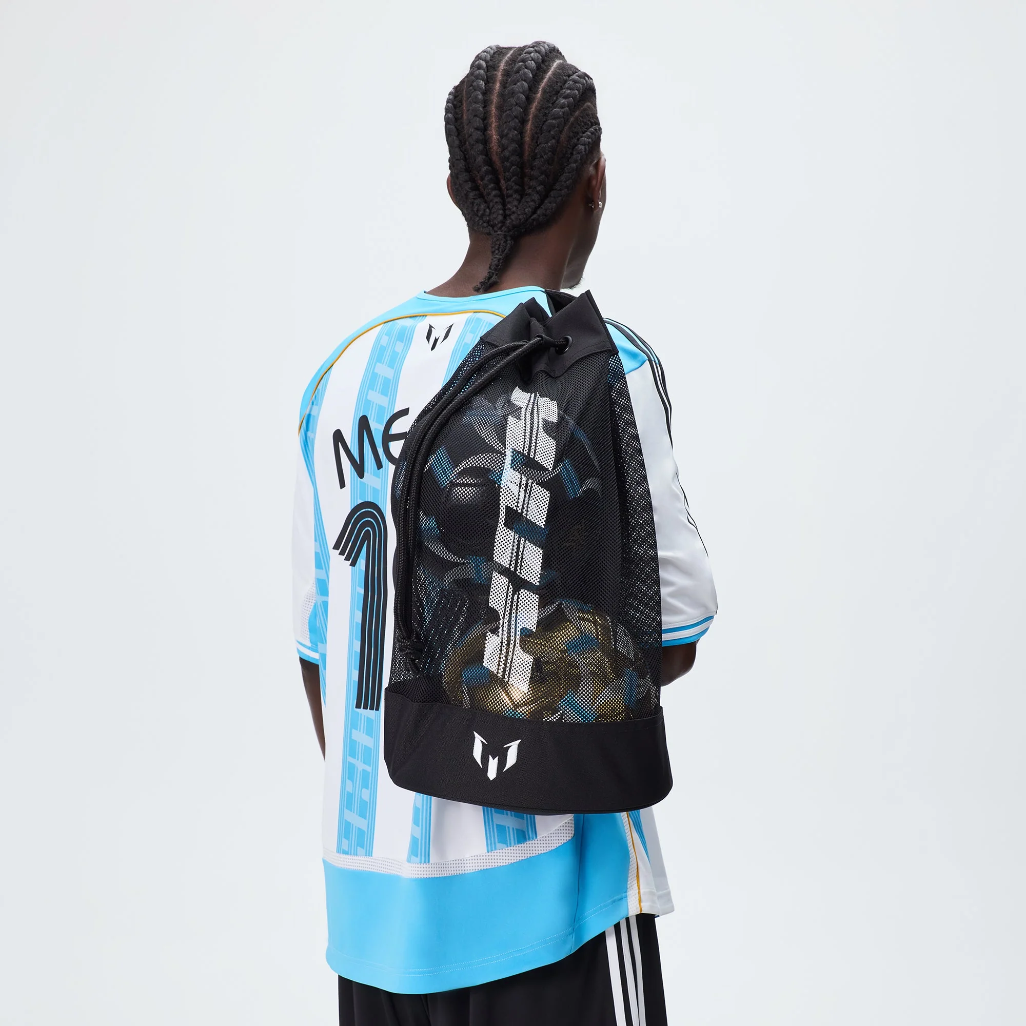 Kith & Messi for adidas Football Soccer Ball Bag - Black - Image 3