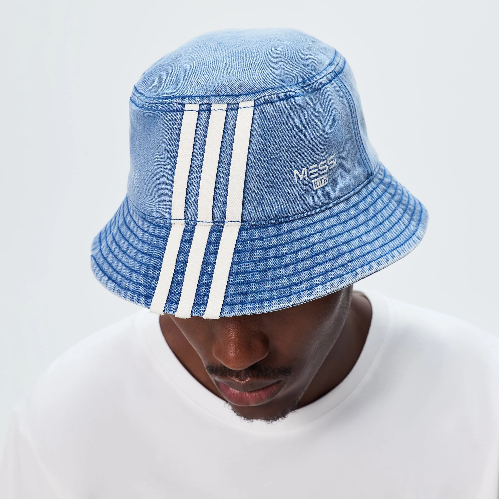Kith & Messi for adidas Football Bucket Hat - Aurora / Ink - Image 2