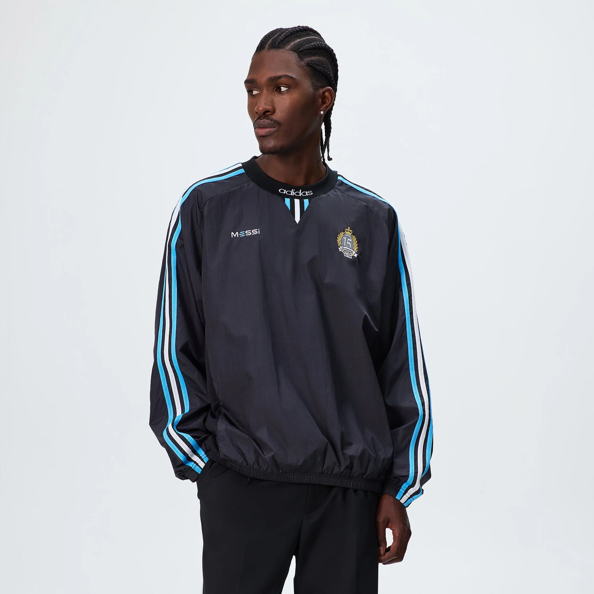 Kith & Messi for adidas Football Track Pullover - Black - Image 2