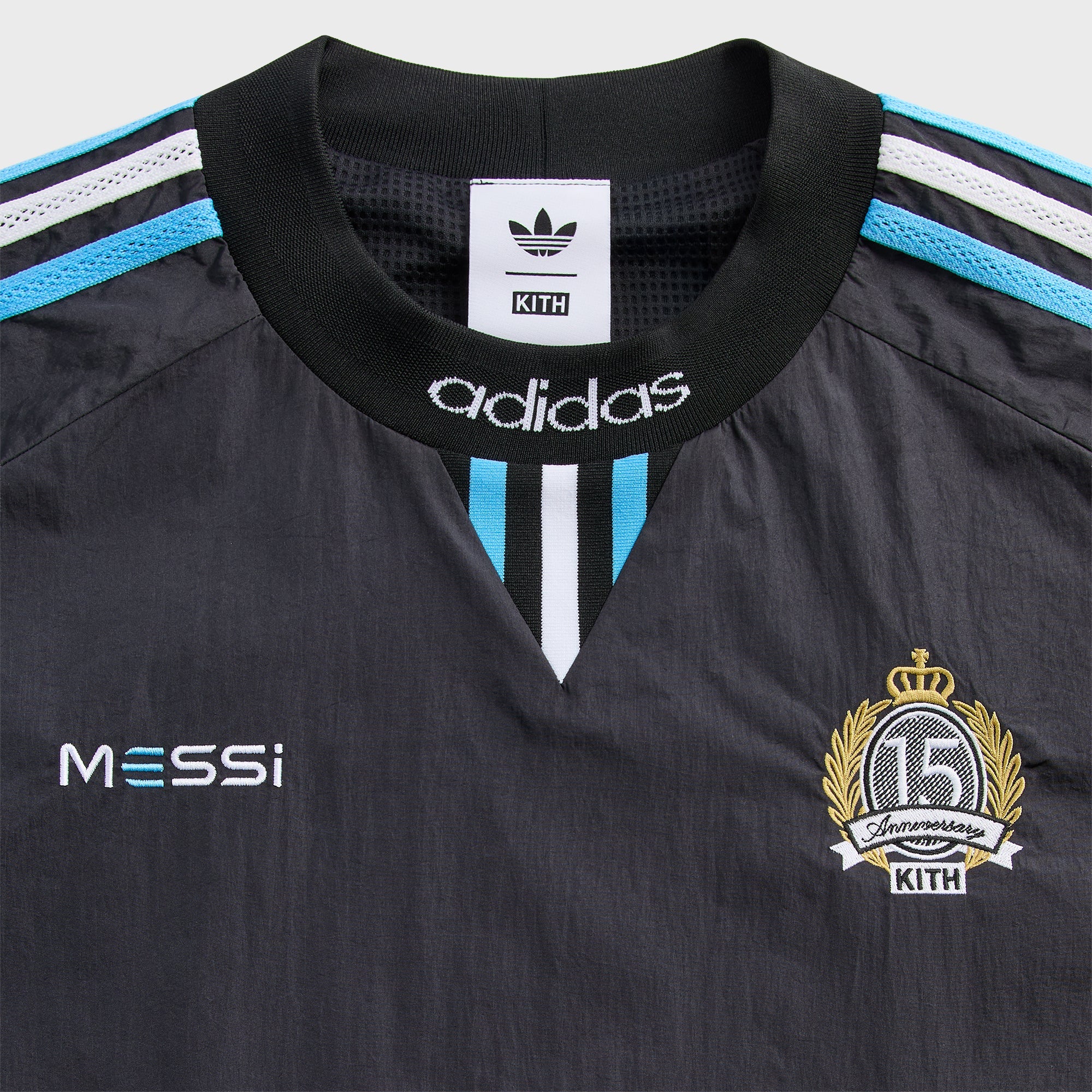 Kith & Messi for adidas Football Track Pullover - Black - Image 4