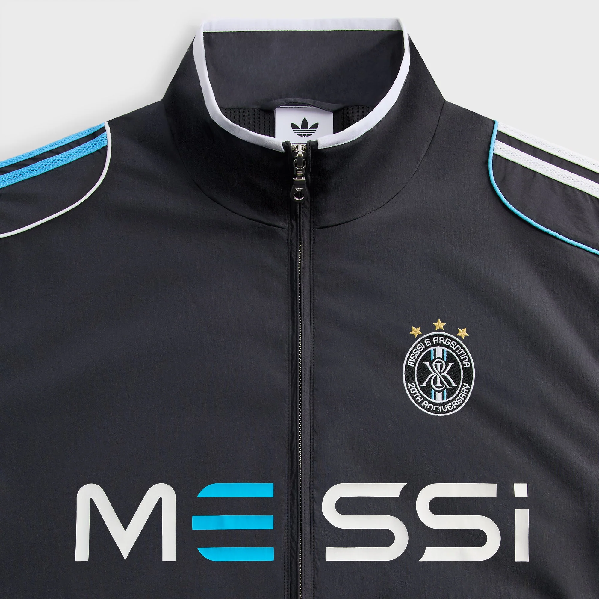 Kith & Messi for adidas Football Nylon Track Jacket - Black - Image 4