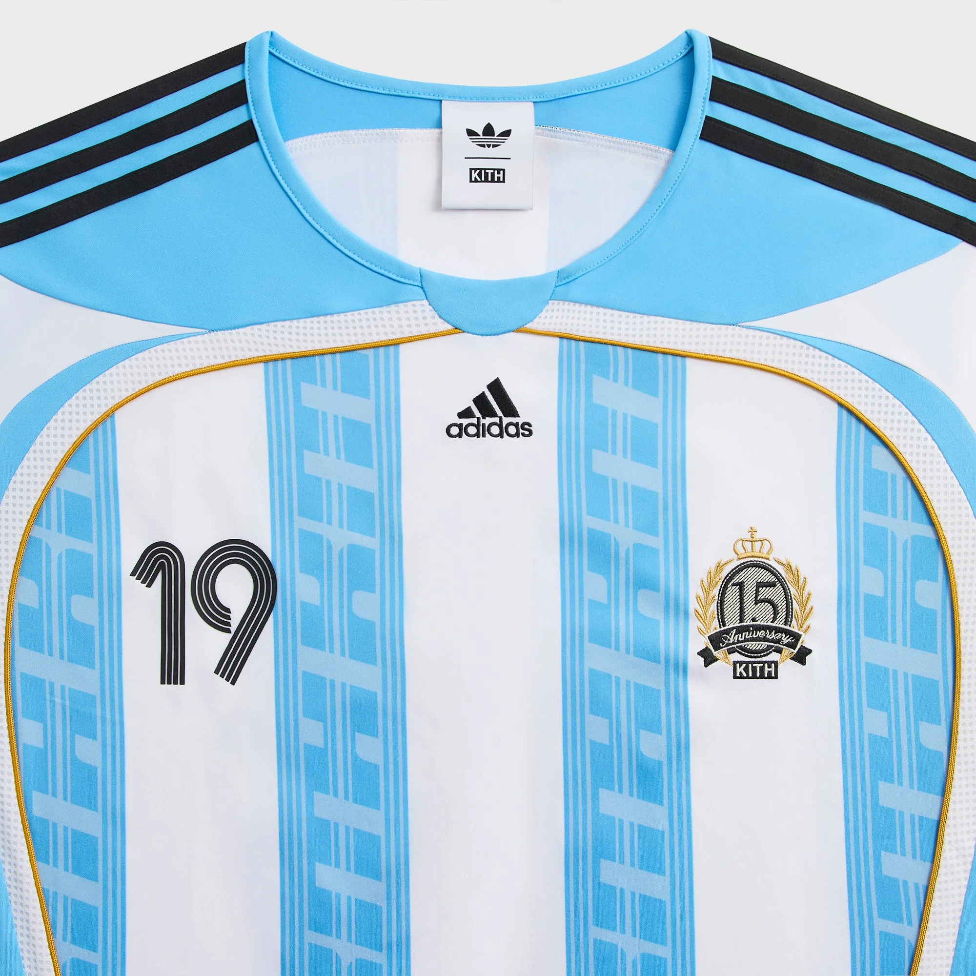 Kith & Messi for adidas Football Jersey - Blue / White - Image 5