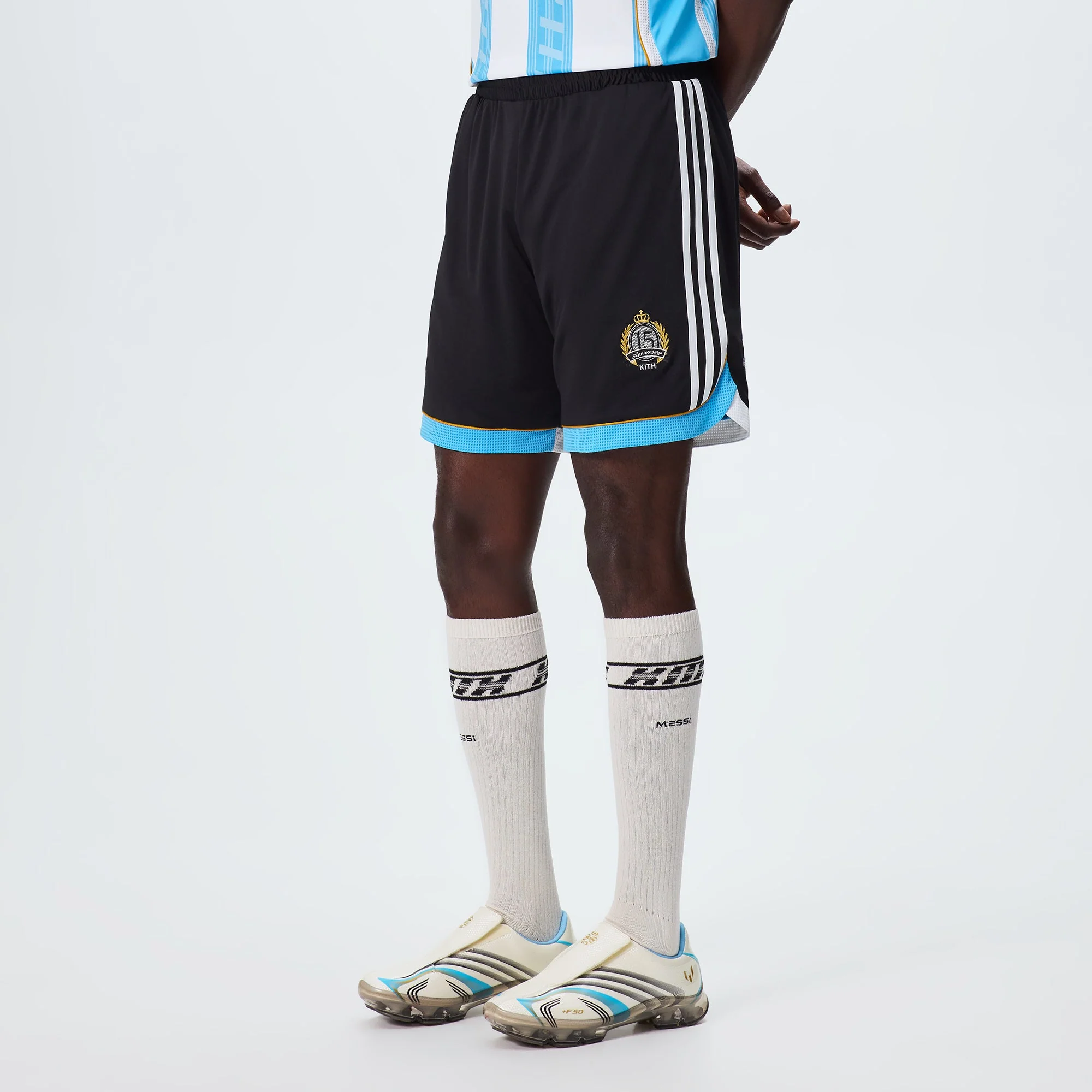 Kith & Messi for adidas Football Short - Black - Image 2