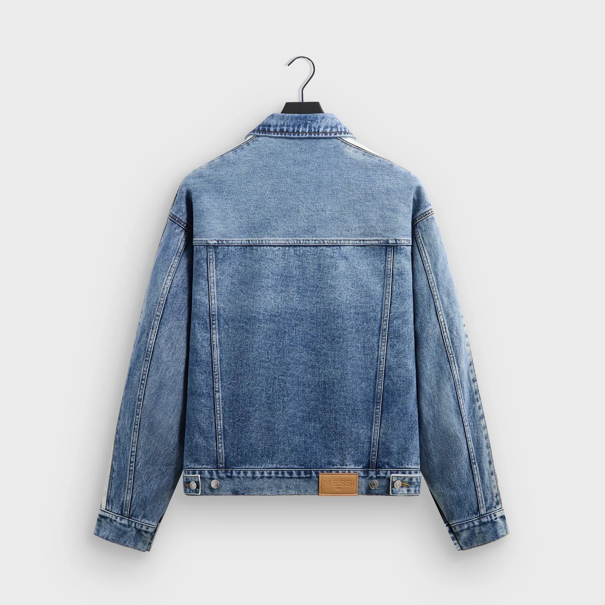 Kith & Messi for adidas Football Denim Jacket - Aurora / Ink - Image 3