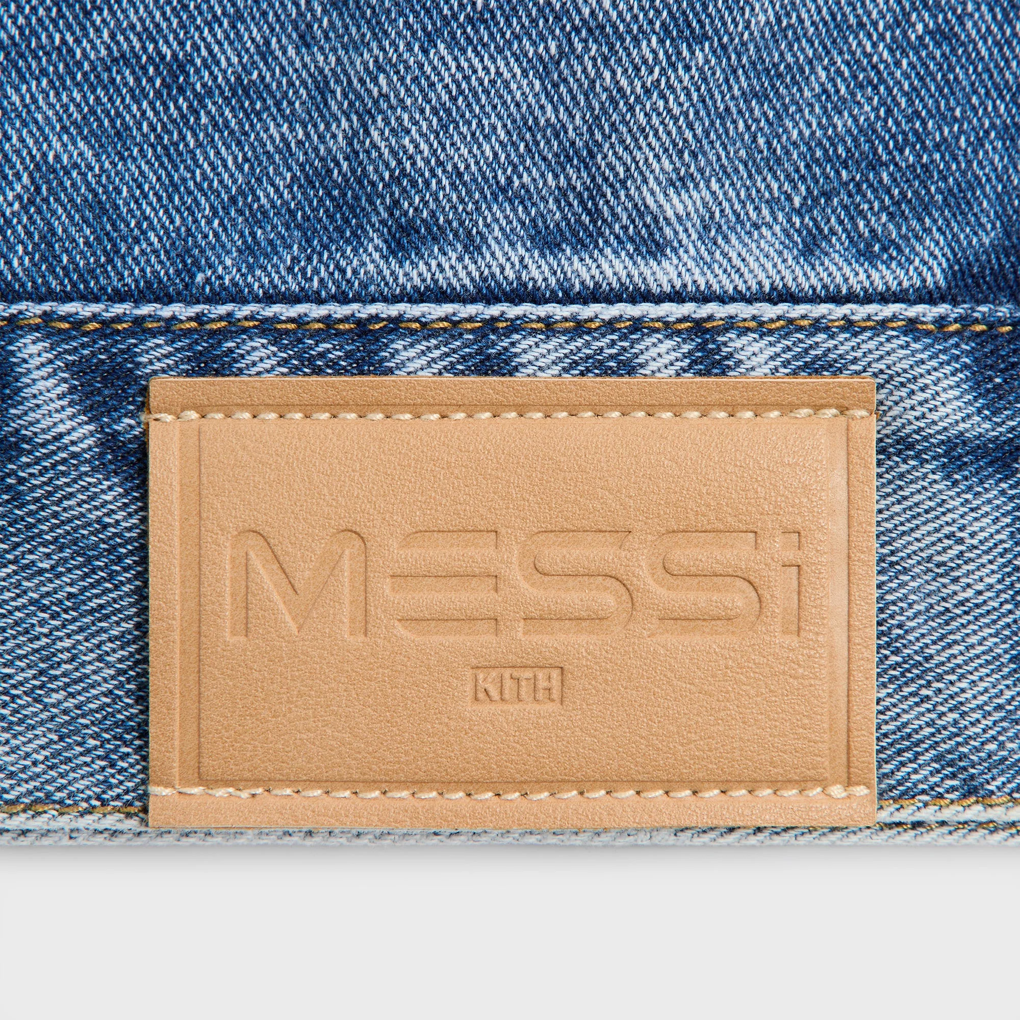 Kith & Messi for adidas Football Denim Jacket - Aurora / Ink - Image 5